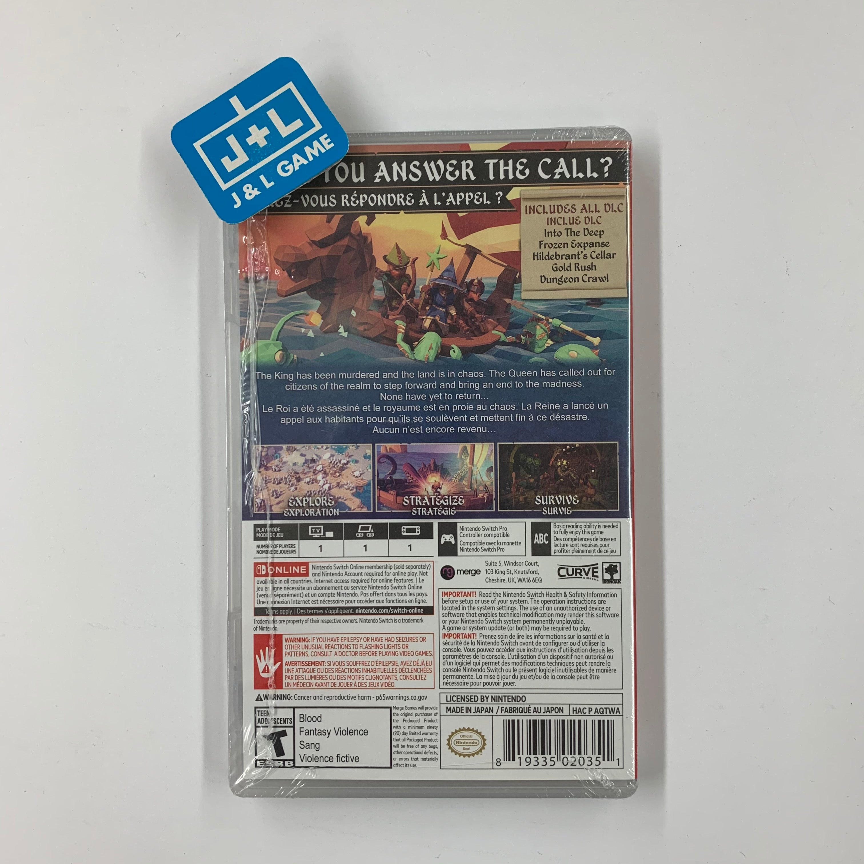 For the King - (NSW) Nintendo Switch Video Games Merge Games   