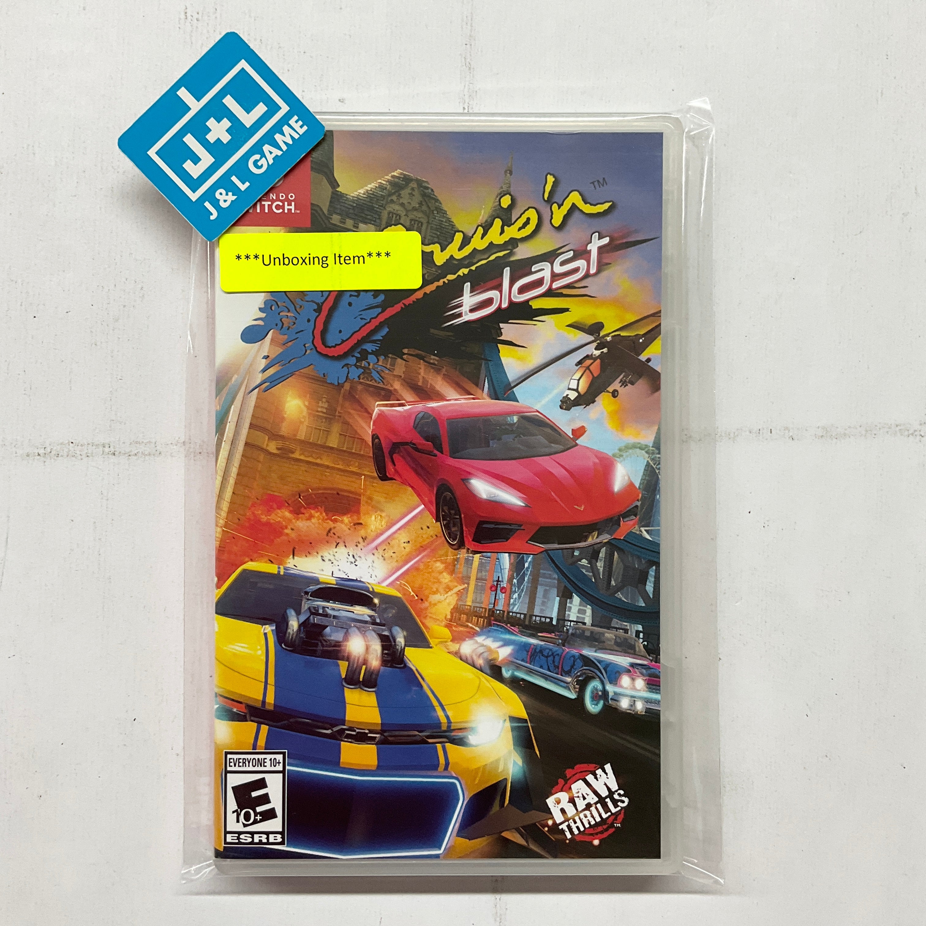 Cruis'n Blast - (NSW) Nintendo Switch [UNBOXING] Video Games GameMill Entertainment   