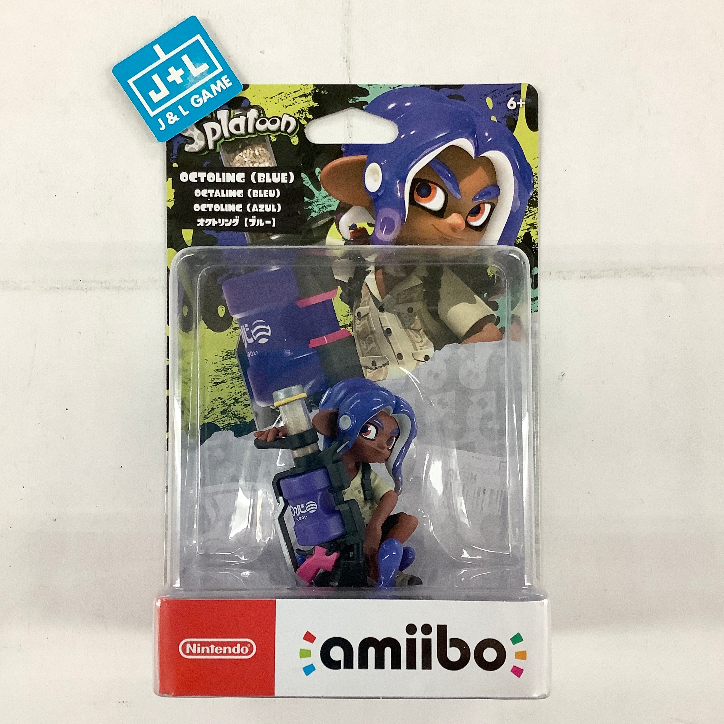 Octoling (Blue) (Splatoon Series) - Nintendo Switch Amiibo (Japanese Import) Amiibo Nintendo   