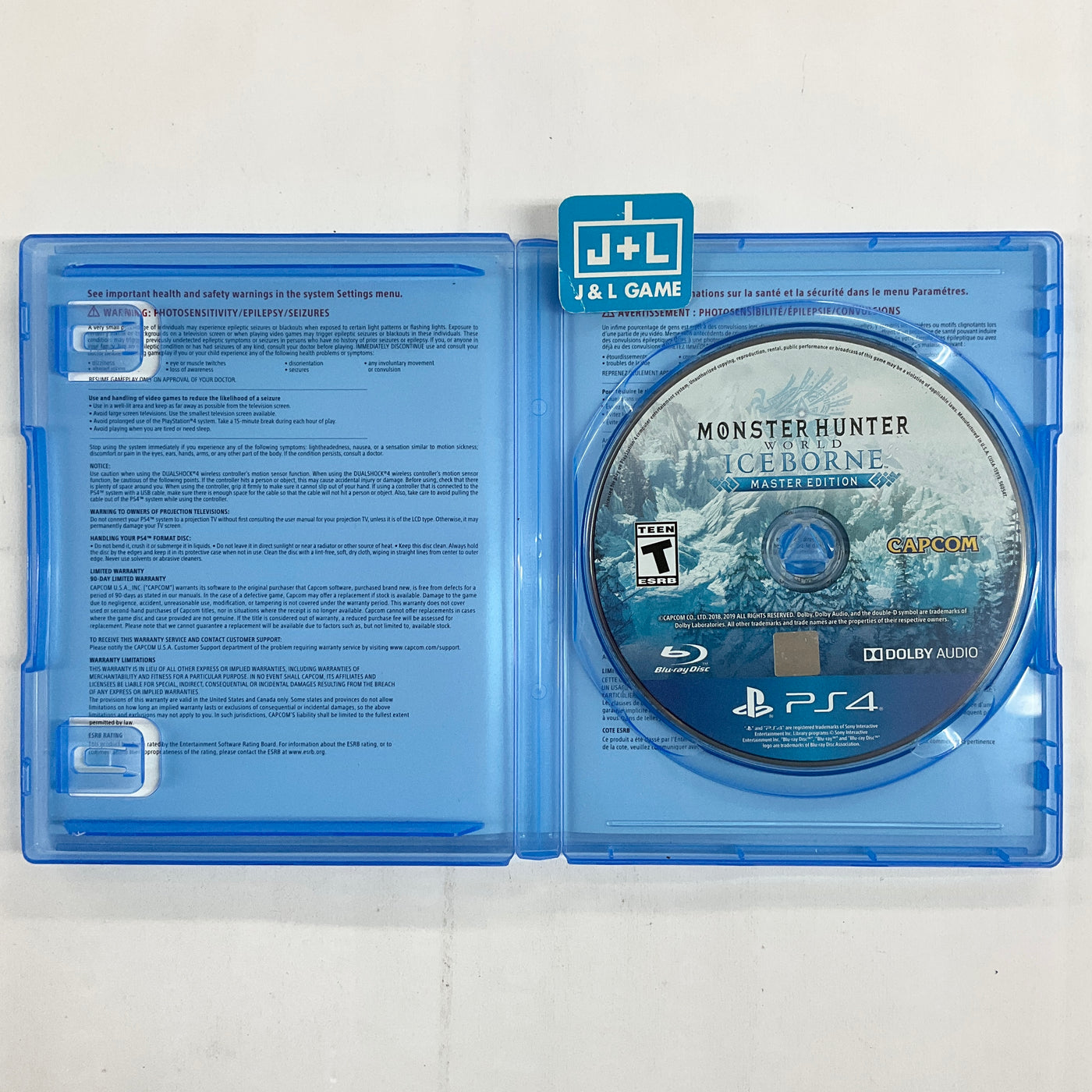 Monster Hunter World: Iceborne Master Edition - (PS4) PlayStation 4 [P |  J&L Game