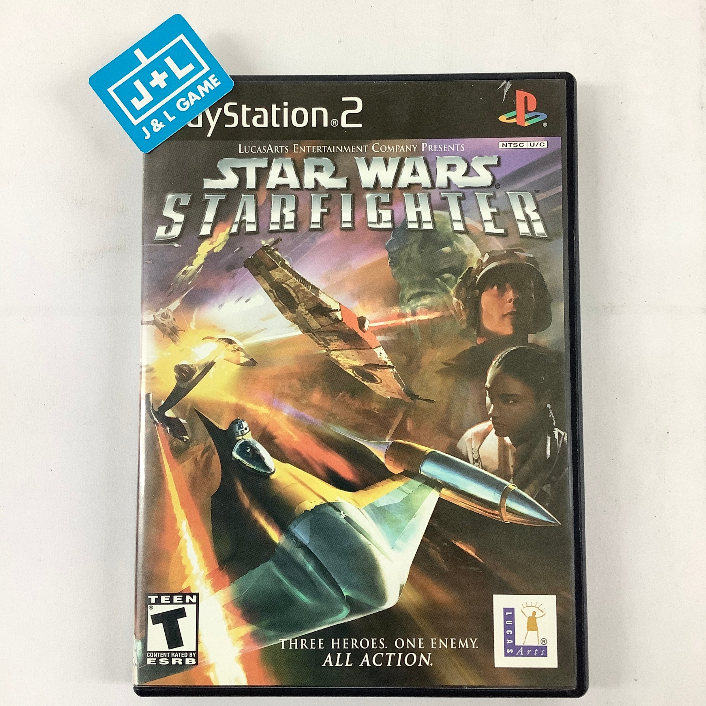 Star Wars: Starfighter - (PS2) PlayStation 2 [Pre-Owned] Video Games LucasArts   