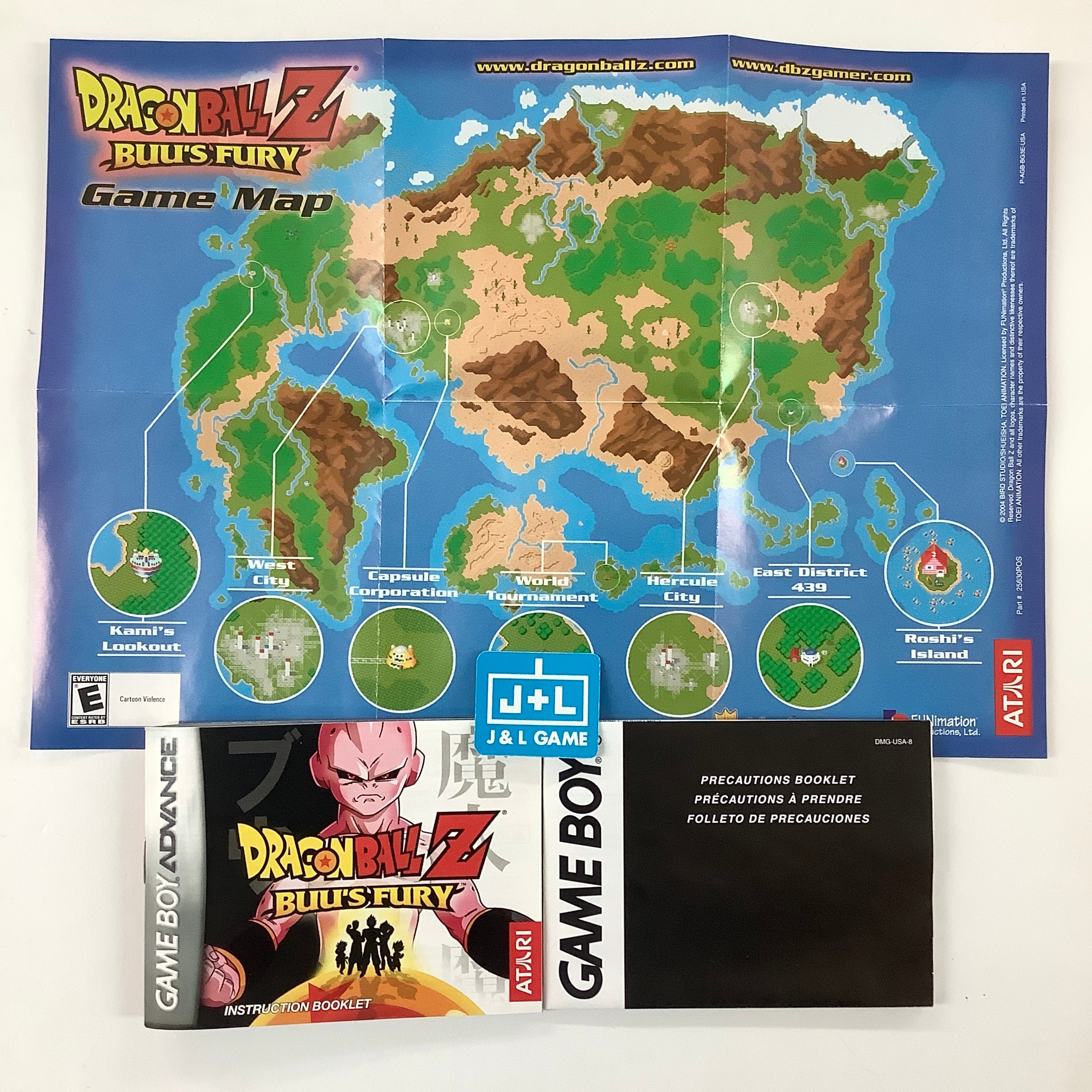 Dragon Ball Z: Buu's Fury - (GBA) Game Boy Advance [Pre-Owned] Video Games Atari SA   