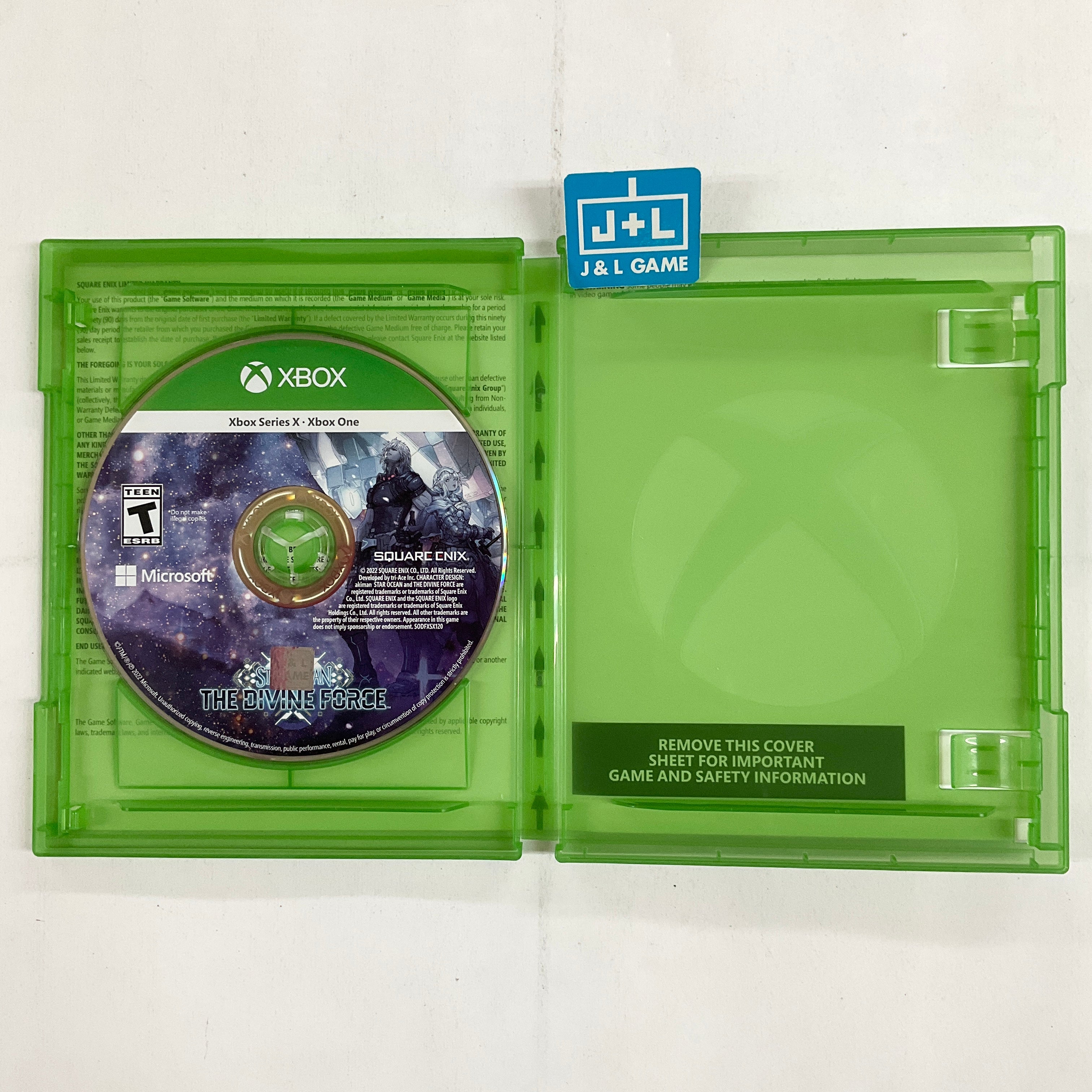 Star Ocean: The Divine Force - (XSX) Xbox Series X [Pre-Owned] Video Games Square Enix   