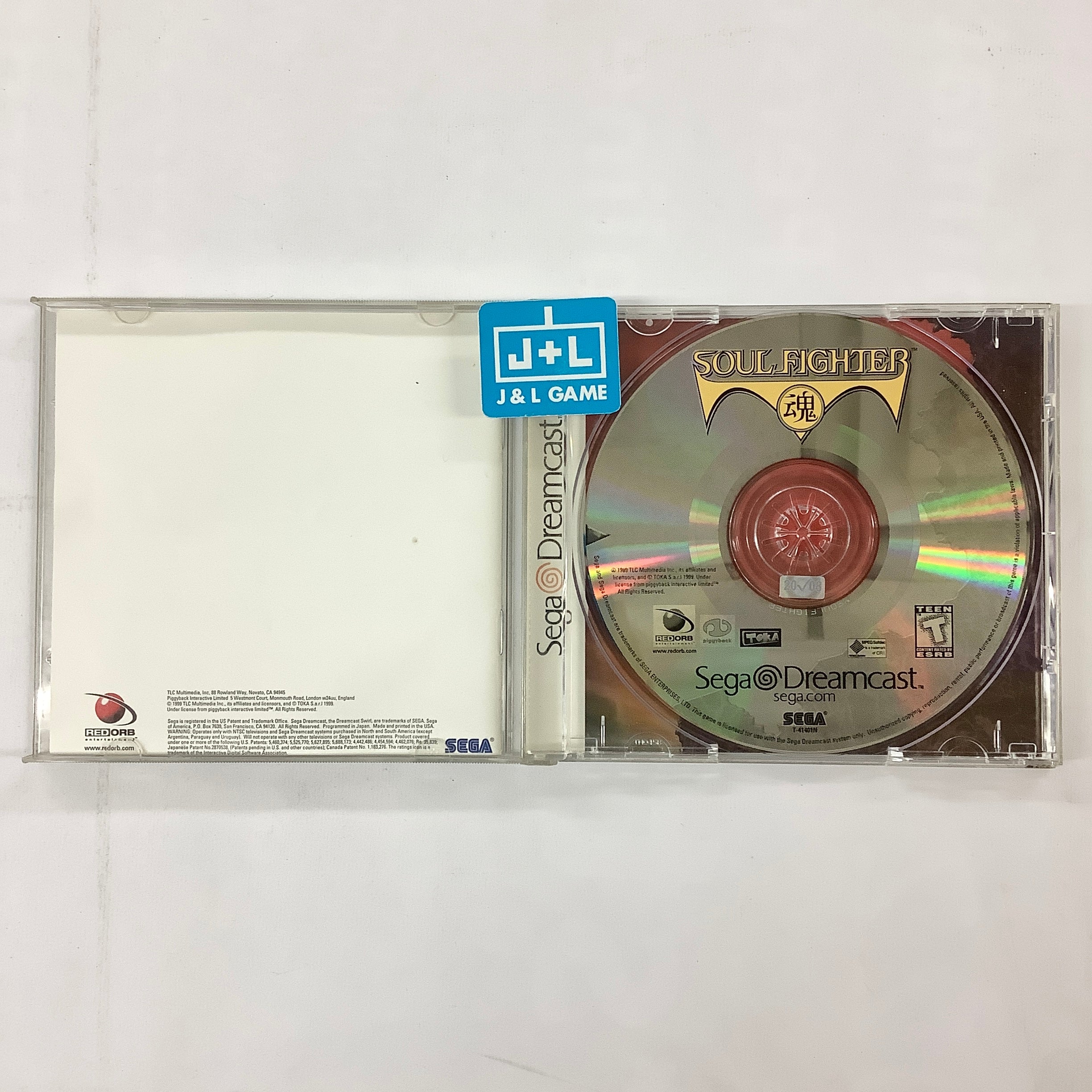 Soul Fighter - (DC) SEGA Dreamcast [Pre-Owned] Video Games Mindscape   