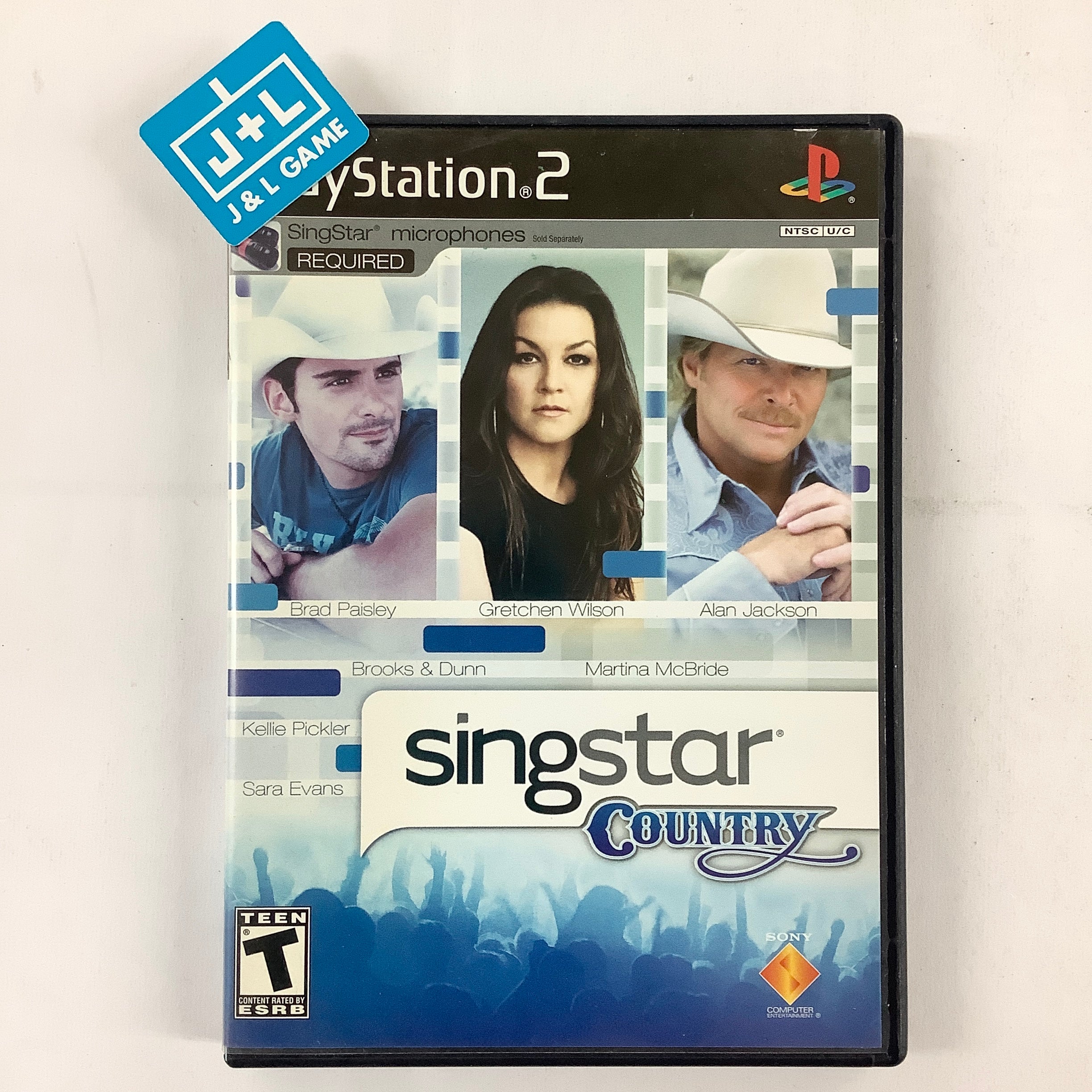 SingStar Country - (PS2) PlayStation 2 [Pre-Owned] Video Games SCEA   