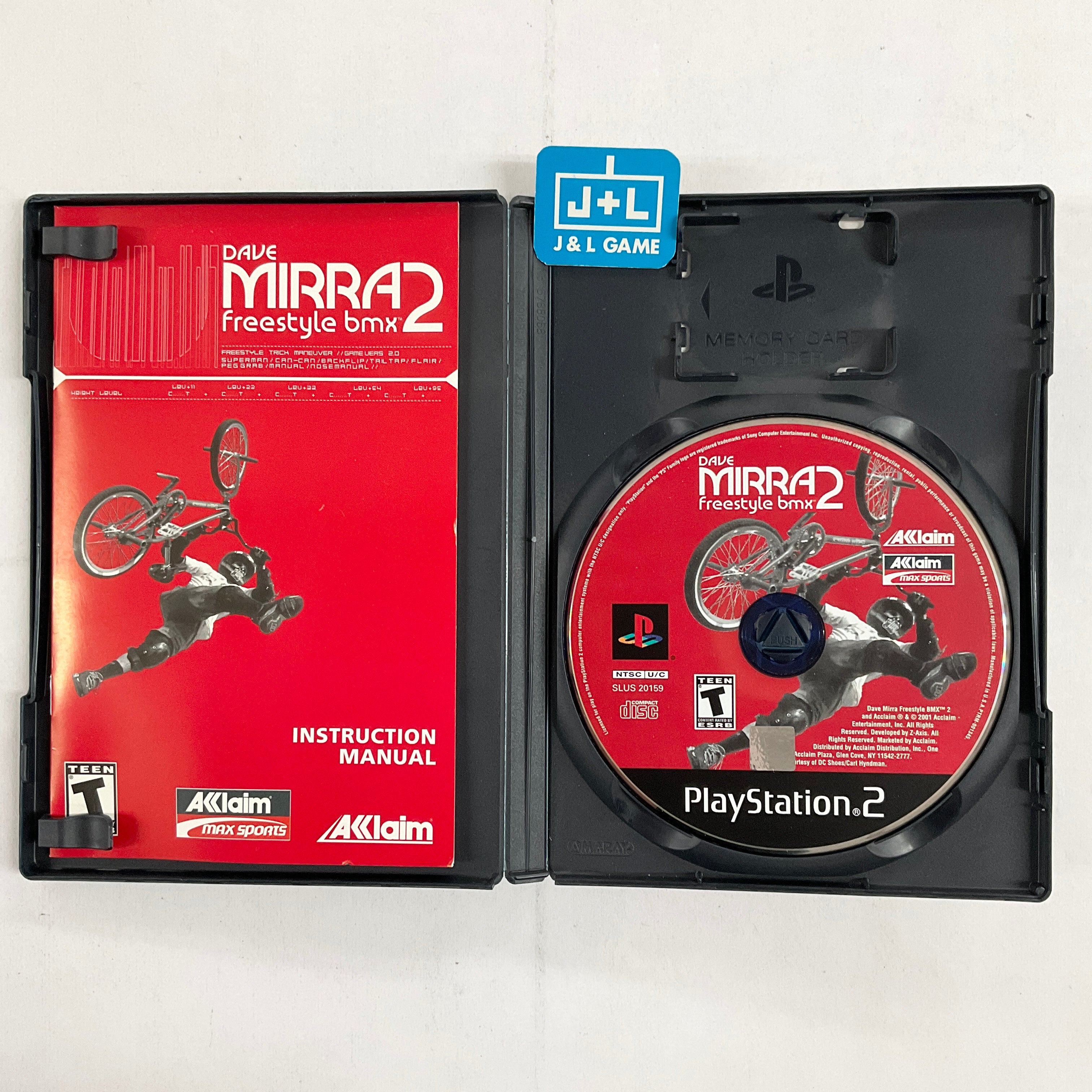 Dave Mirra Freestyle BMX 2 - (PS2) PlayStation 2 [Pre-Owned] Video Games Acclaim   