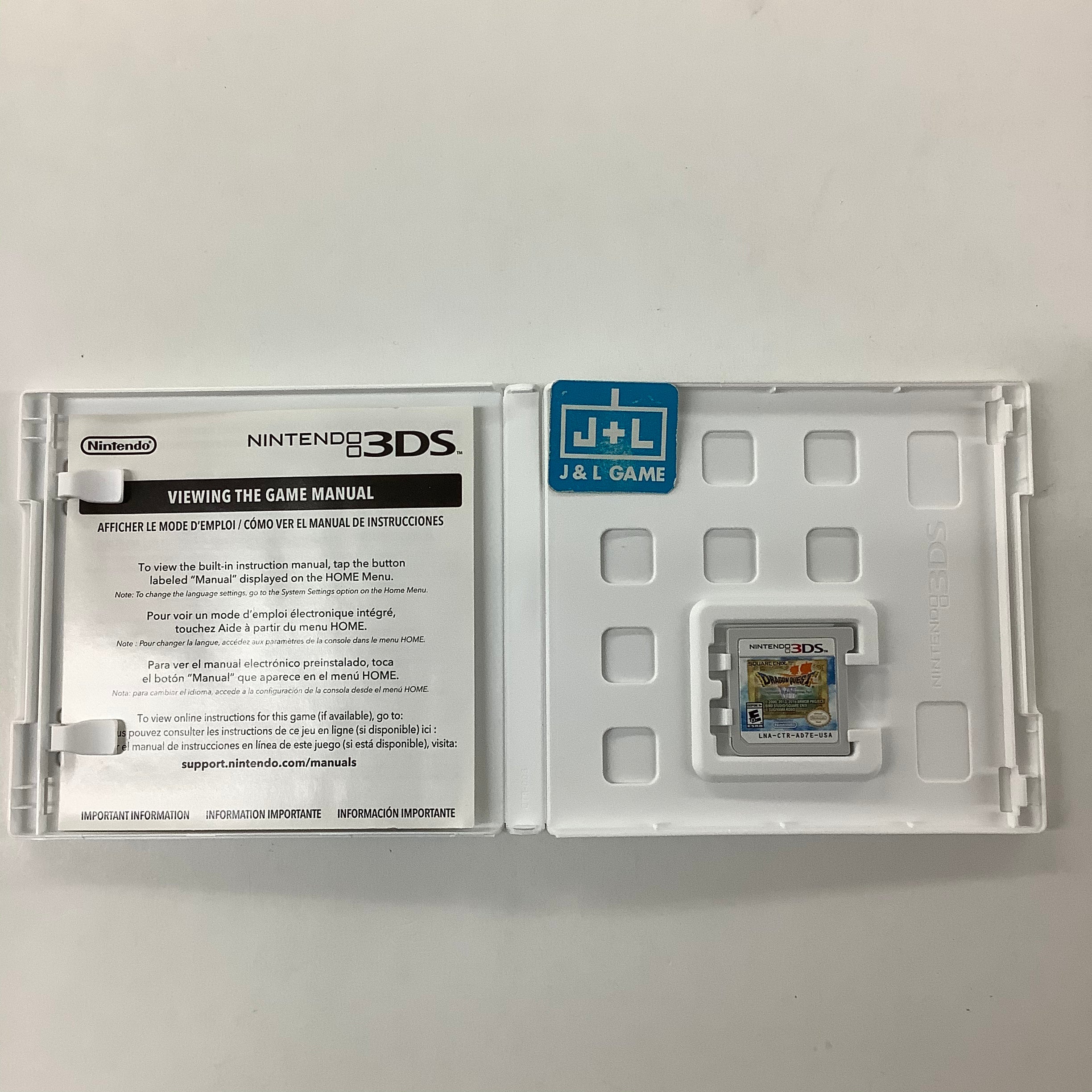 Dragon Quest VII: Fragments of the Forgotten Past - Nintendo 3DS [Pre-Owned] Video Games Nintendo   
