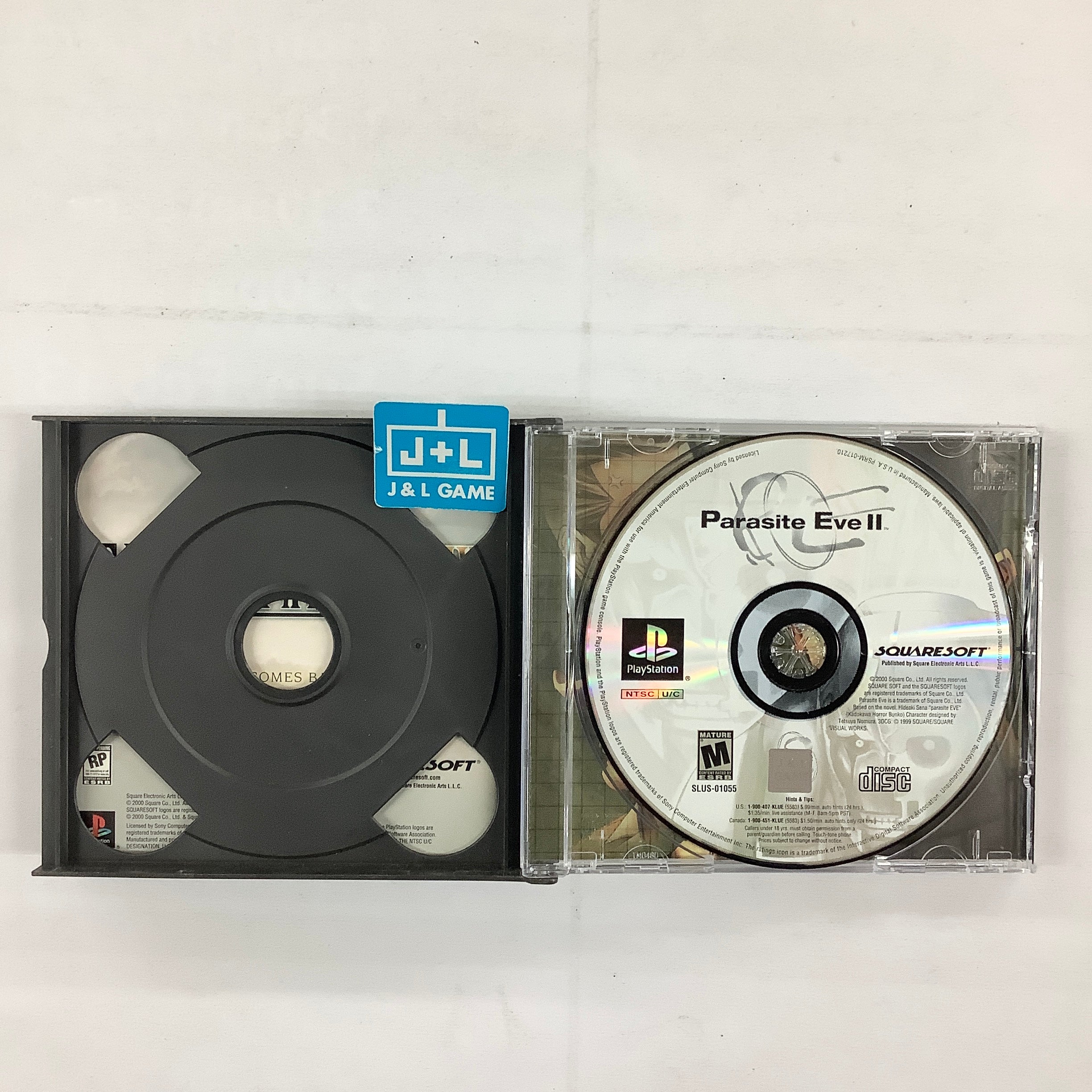 Parasite Eve II - (PS1) PlayStation 1 [Pre-Owned] Video Games Square EA   