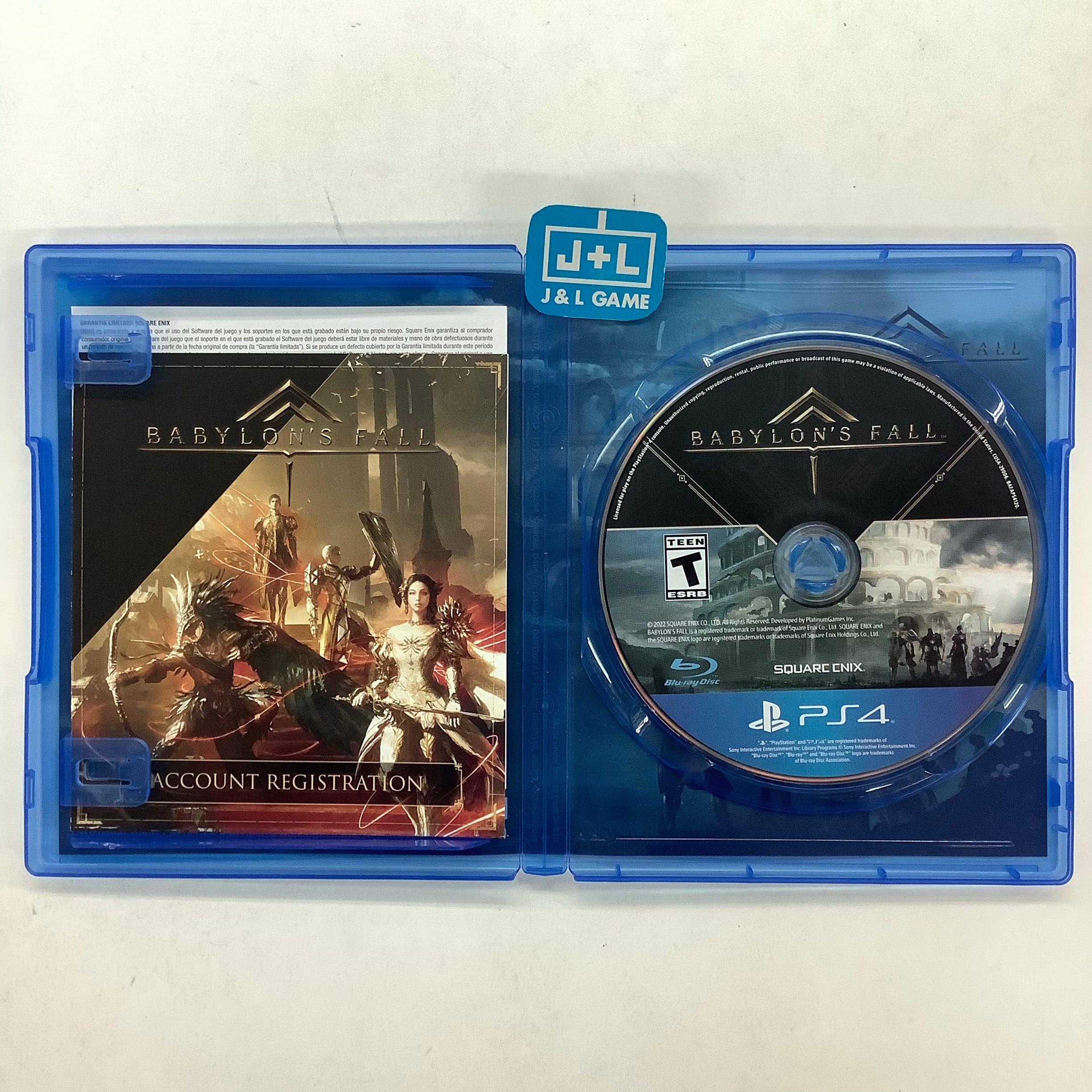 Babylon’s Fall - (PS4) PlayStation 4 [UNBOXING] Video Games Square Enix   