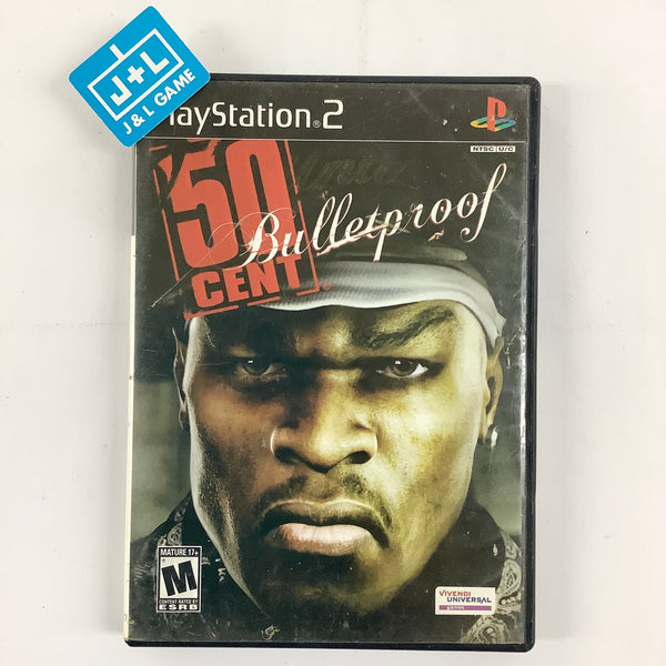 50 CENT BULLETPROOF Platinum COMPLET BOÎTE NOTICE SONY PS2 PAL FRANÇAIS