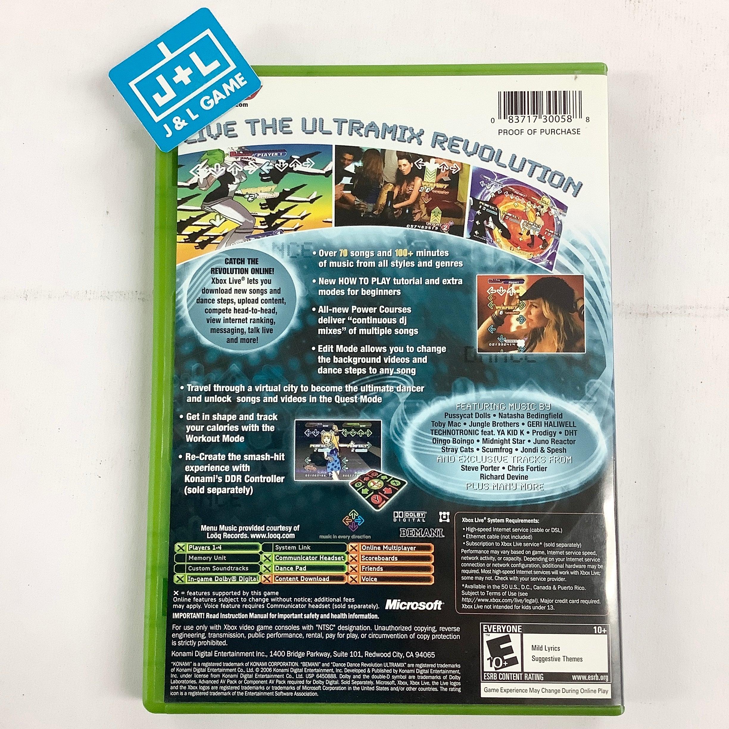 Dance Dance Revolution Ultramix 4 - (XB) Xbox [Pre-Owned] Video Games Konami   