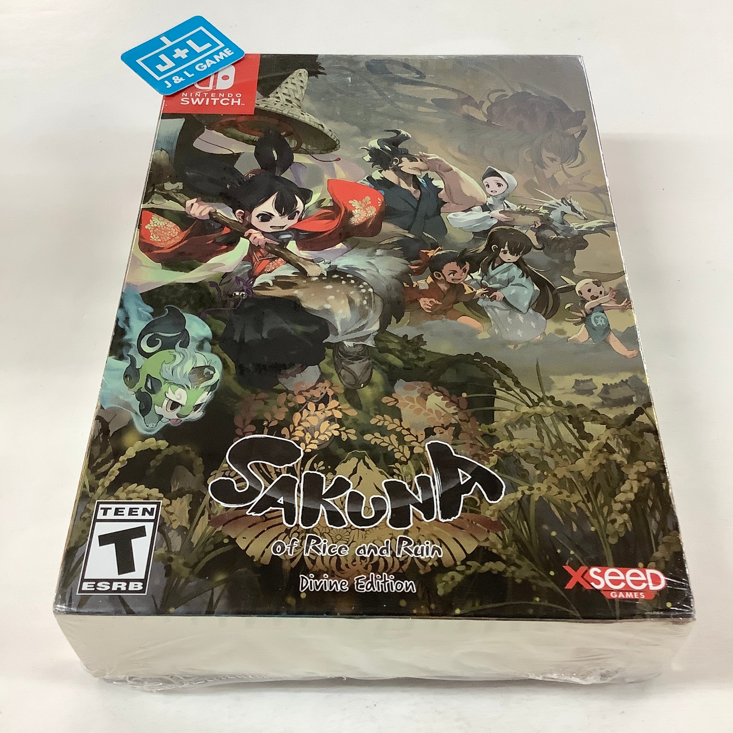 Sakuna Of Rice and Ruin (Divine Edition) - (NSW) Nintendo Switch Video Games Xseed   