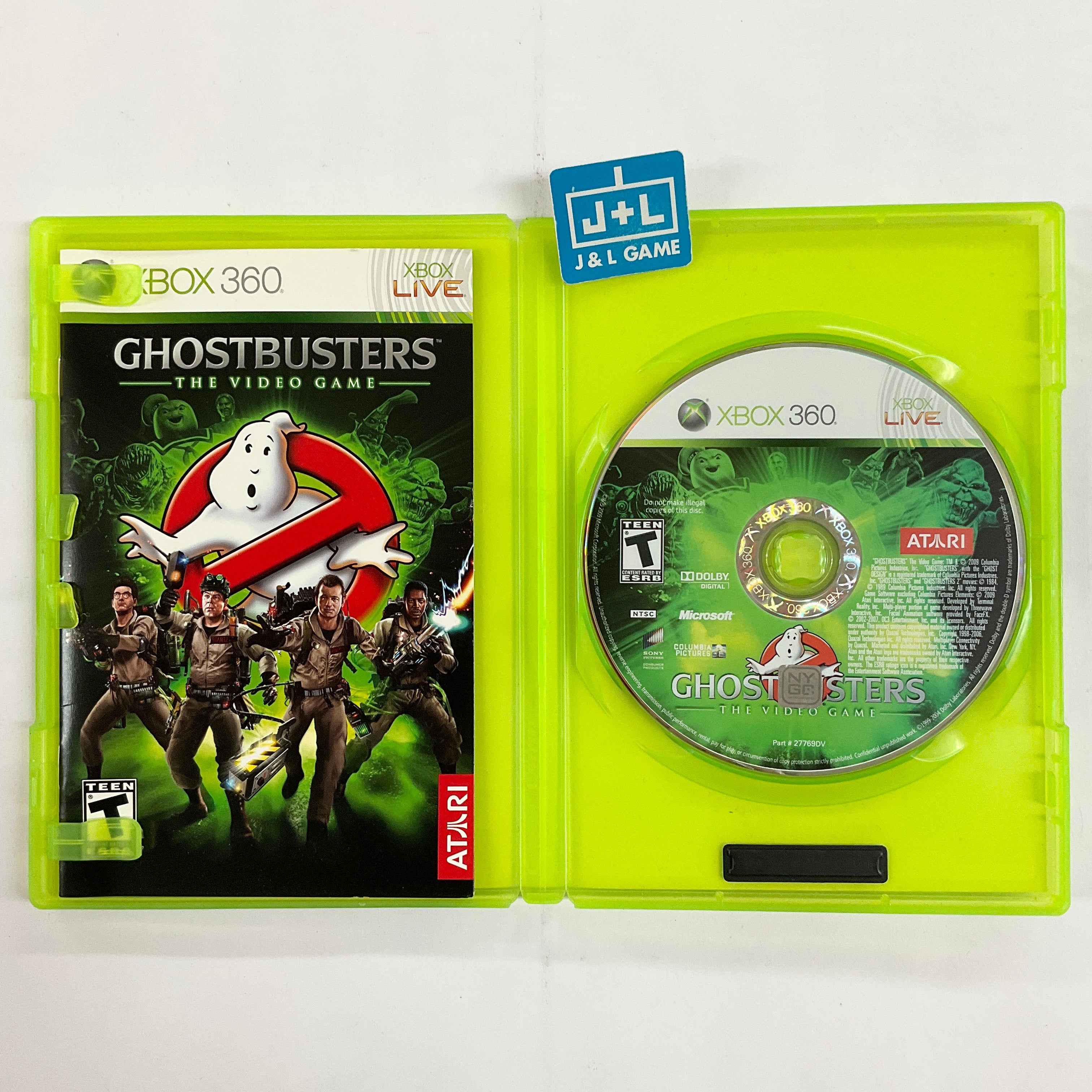 Ghostbusters: The Video Game - Xbox 360 [Pre-Owned] Video Games Atari SA   