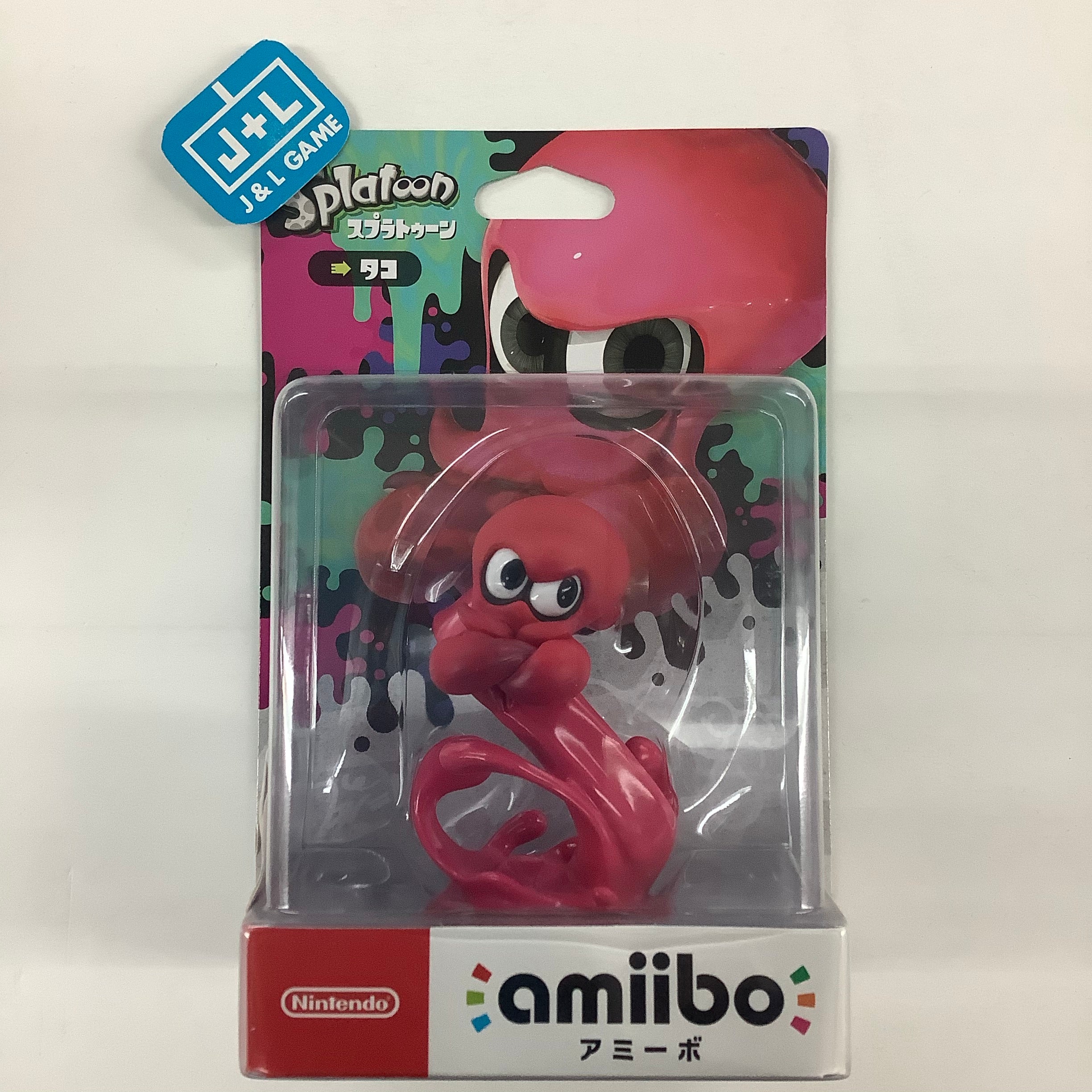 Octoling Octopus (Splatoon series) - Nintendo Switch Amiibo (Japanese Import) Amiibo Nintendo   