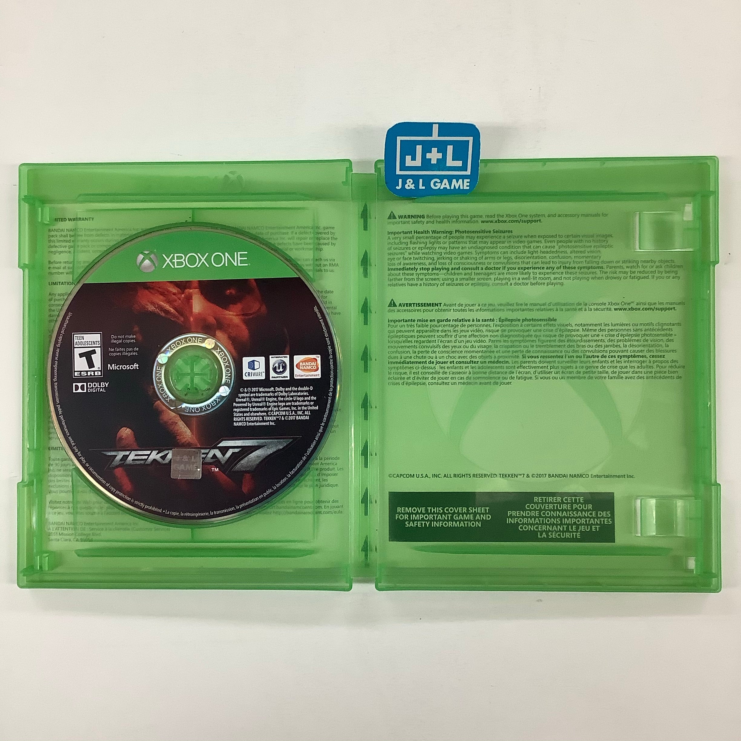 Tekken 7 - (XB1) Xbox One [Pre-Owned] Video Games Namco   
