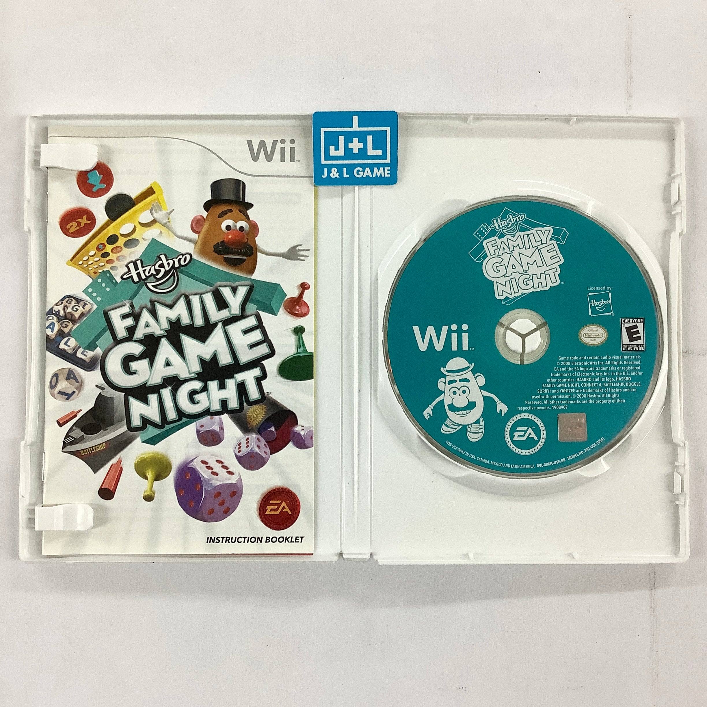 Hasbro Family Game Night - Nintendo Wii [Pre-Owned] Video Games Electronic Arts   