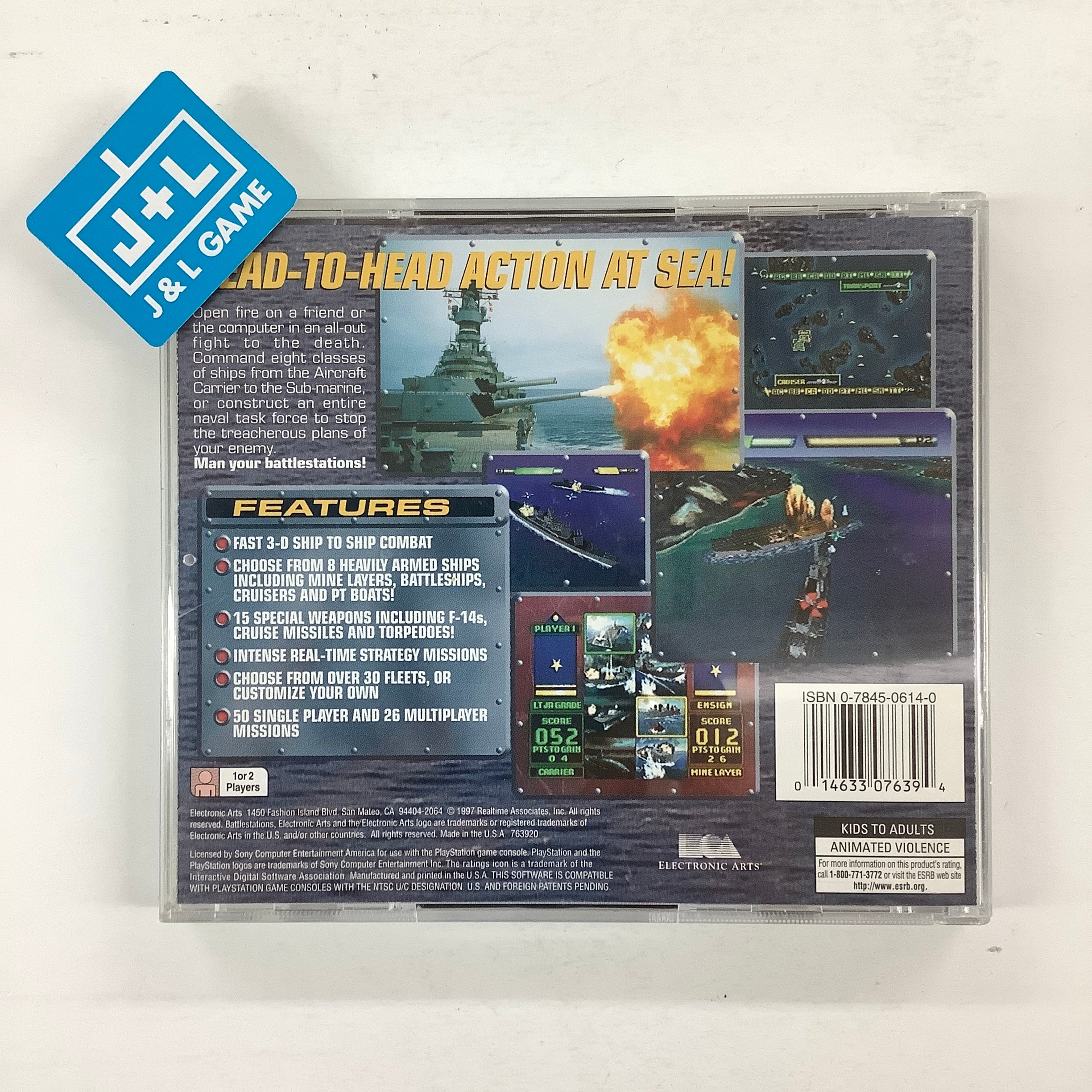 Battle Stations - (PS1) PlayStation 1 [Pre-Owned] Video Games Electronic Arts   