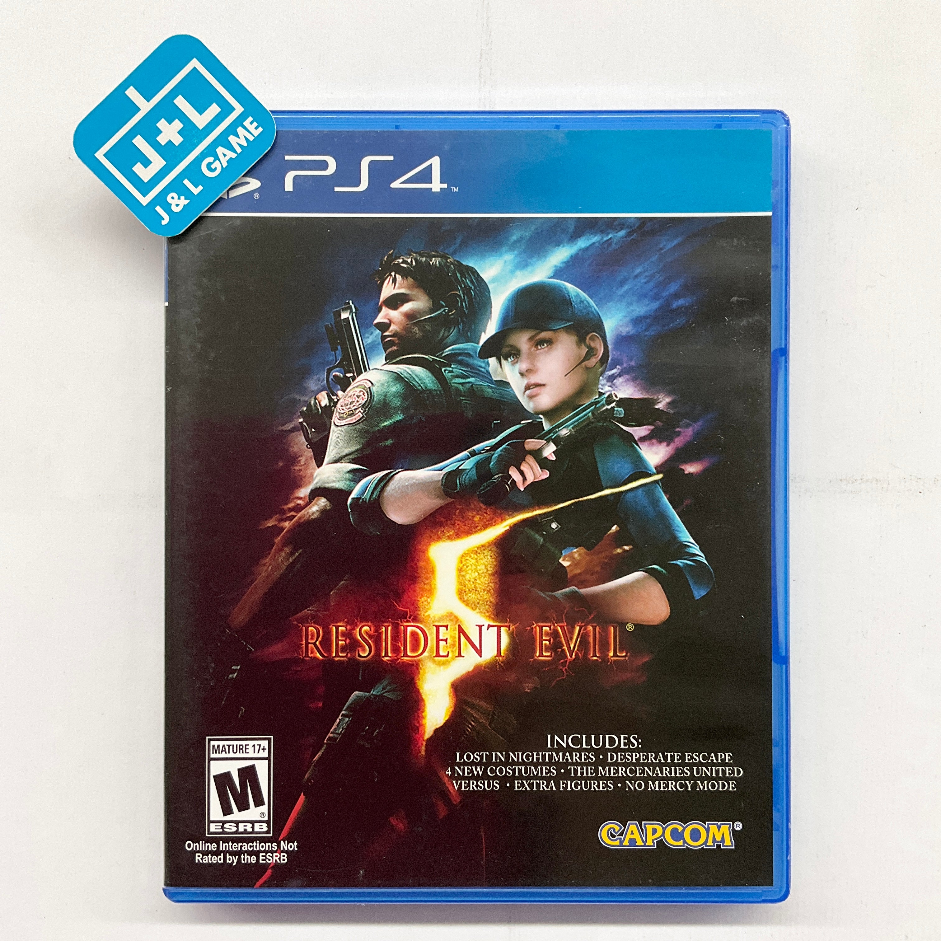 Resident Evil 5 - (PS4) PlayStation 4 [Pre-Owned] Video Games Capcom   