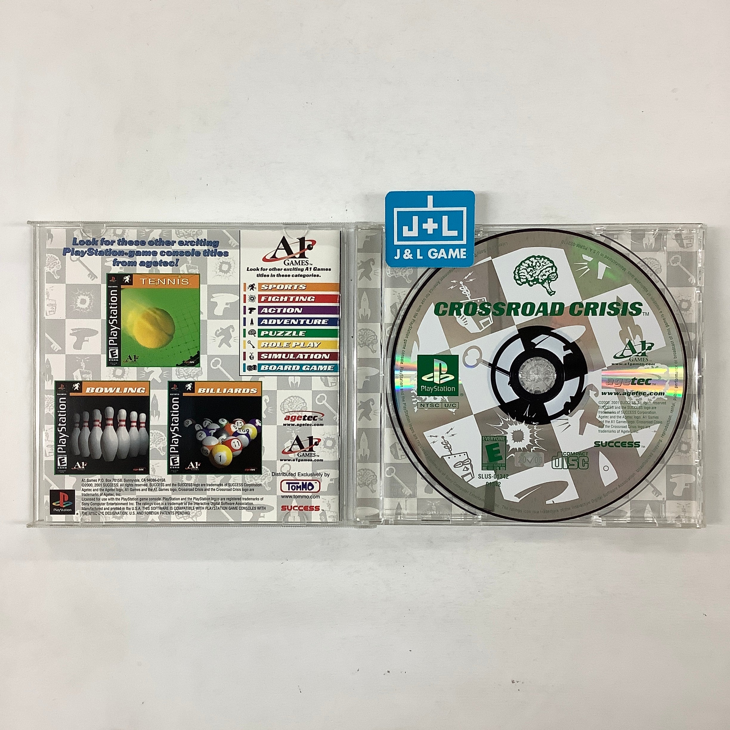Crossroad Crisis - (PS1) PlayStation 1 [Pre-Owned] Video Games A1 Games   