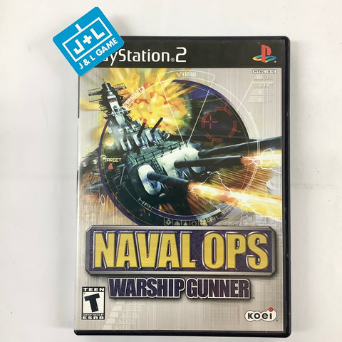 Naval Ops: Warship Gunner - (PS2) PlayStation 2 [Pre-Owned] Video Games Koei   