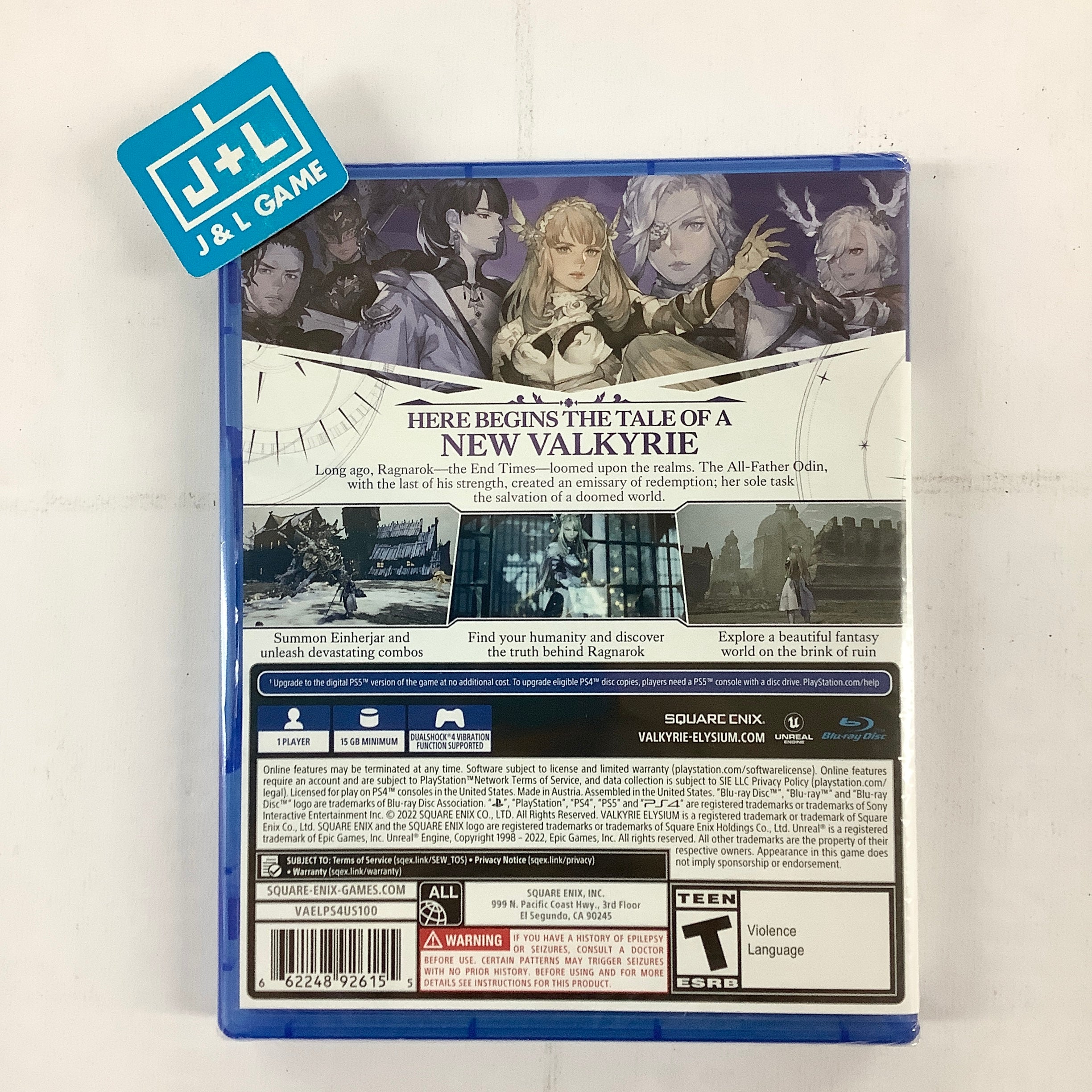 Valkyrie Elysium - (PS4) PlayStation 4 Video Games Square Enix   