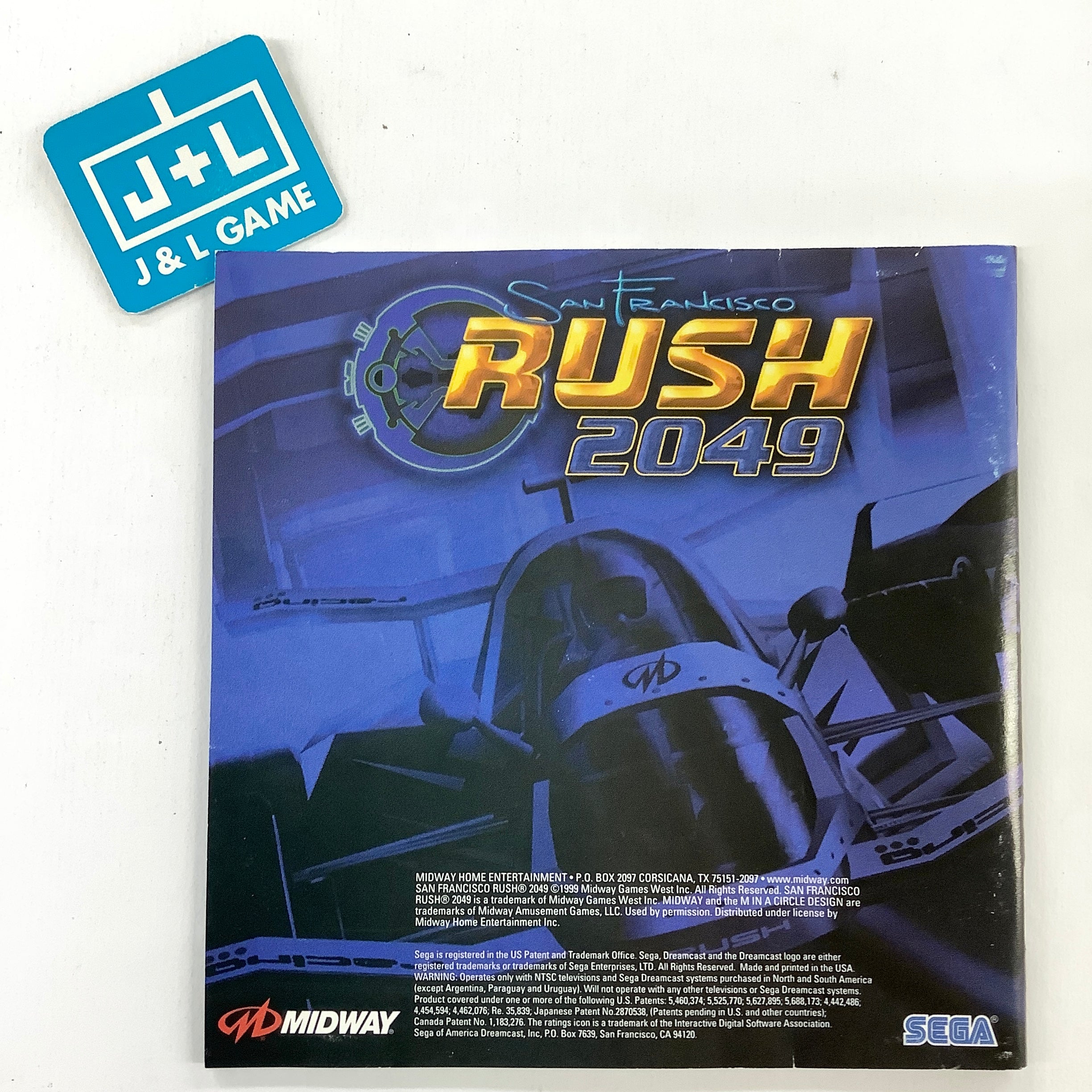 San Francisco Rush 2049 - (DC) SEGA Dreamcast [Pre-Owned] Video Games Midway   