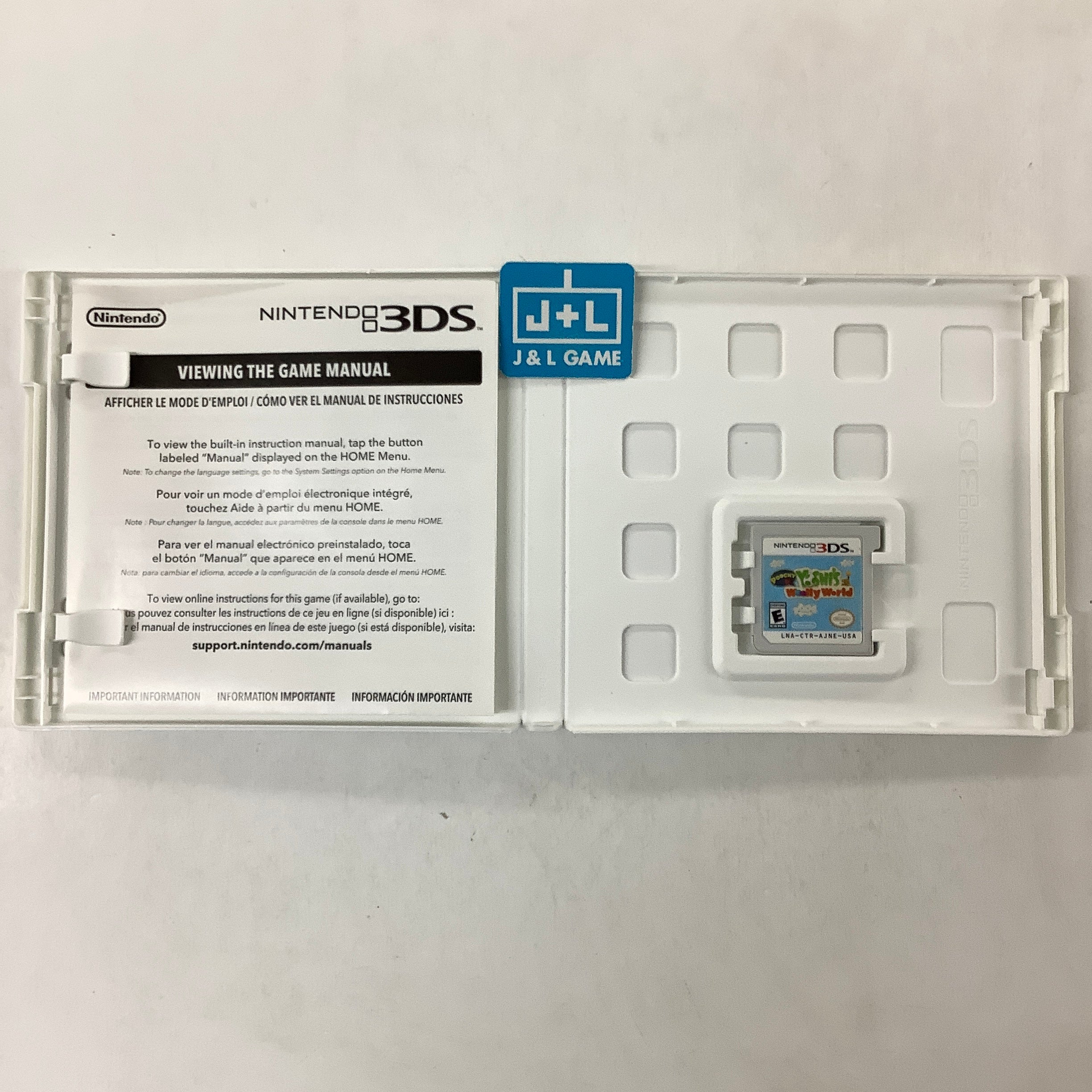 Poochy & Yoshi's Woolly World - Nintendo 3DS [Pre-Owned] Video Games Nintendo   