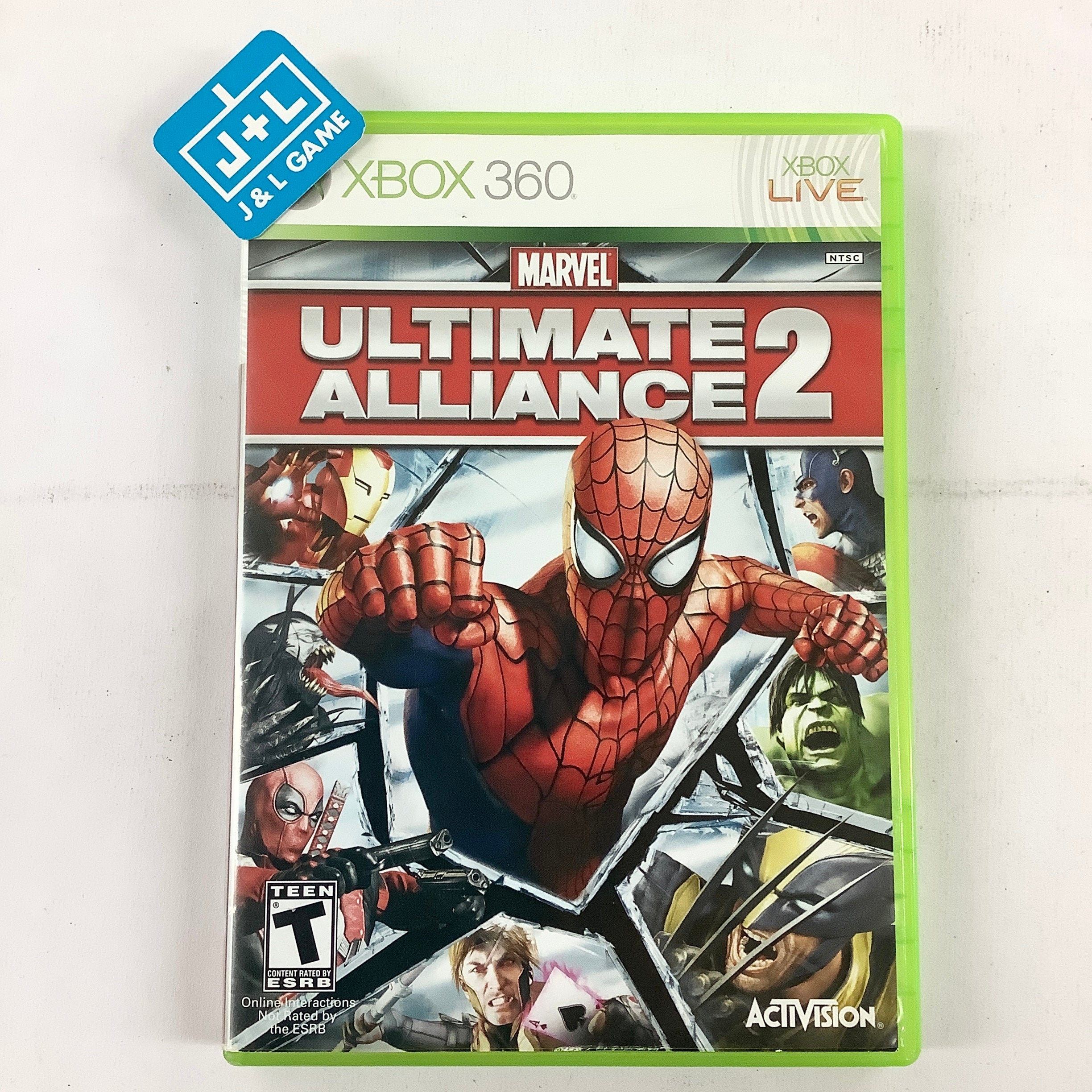 Marvel: Ultimate Alliance 2 - Xbox 360 [Pre-Owned] Video Games Activision   