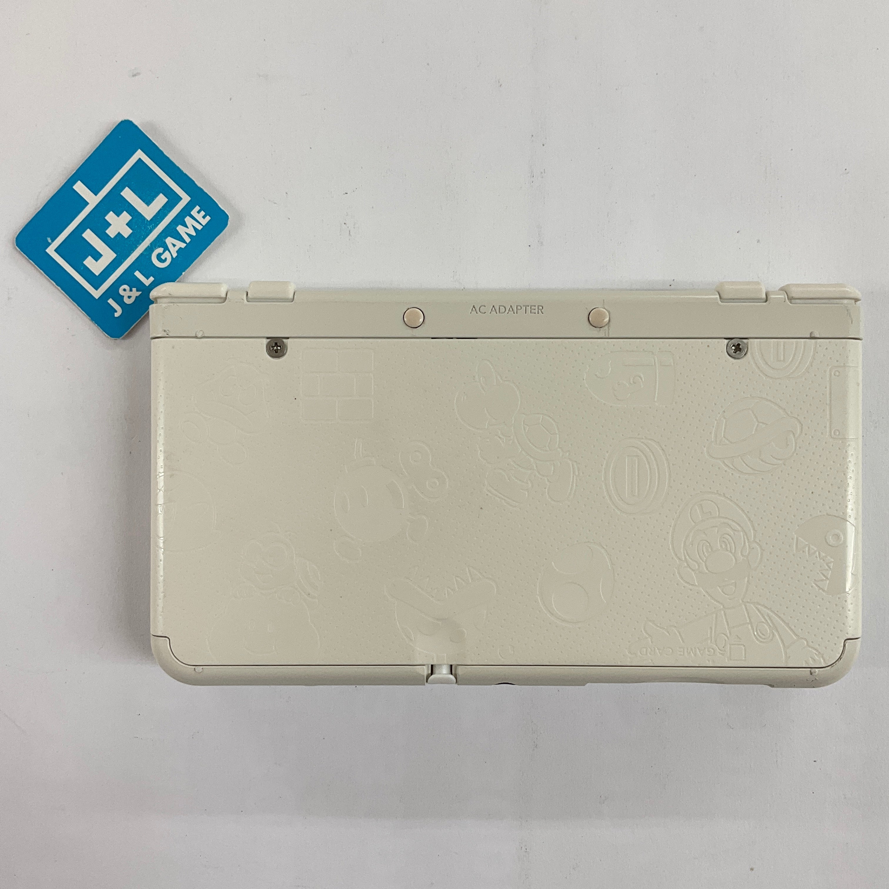 New Nintendo 3DS Console (Mario White) - Nintendo 3DS [Pre-Owned] Consoles Nintendo   