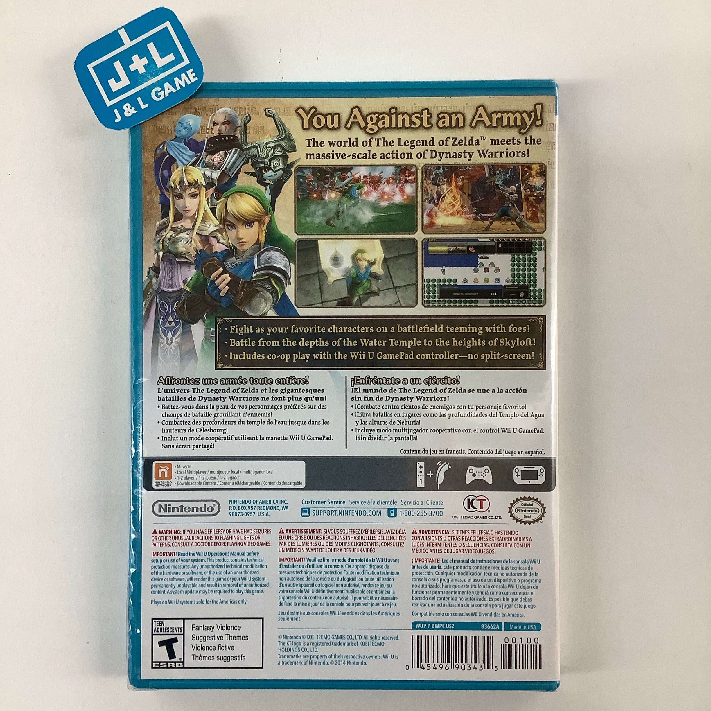 Hyrule Warriors - Nintendo Wii U Video Games Nintendo   