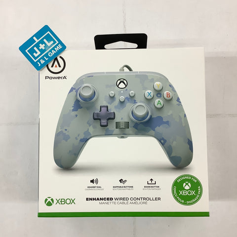 PowerA Enhanced Wired Controller (Purple Camo) - (XSX) Xbox Series X Accessories PowerA   