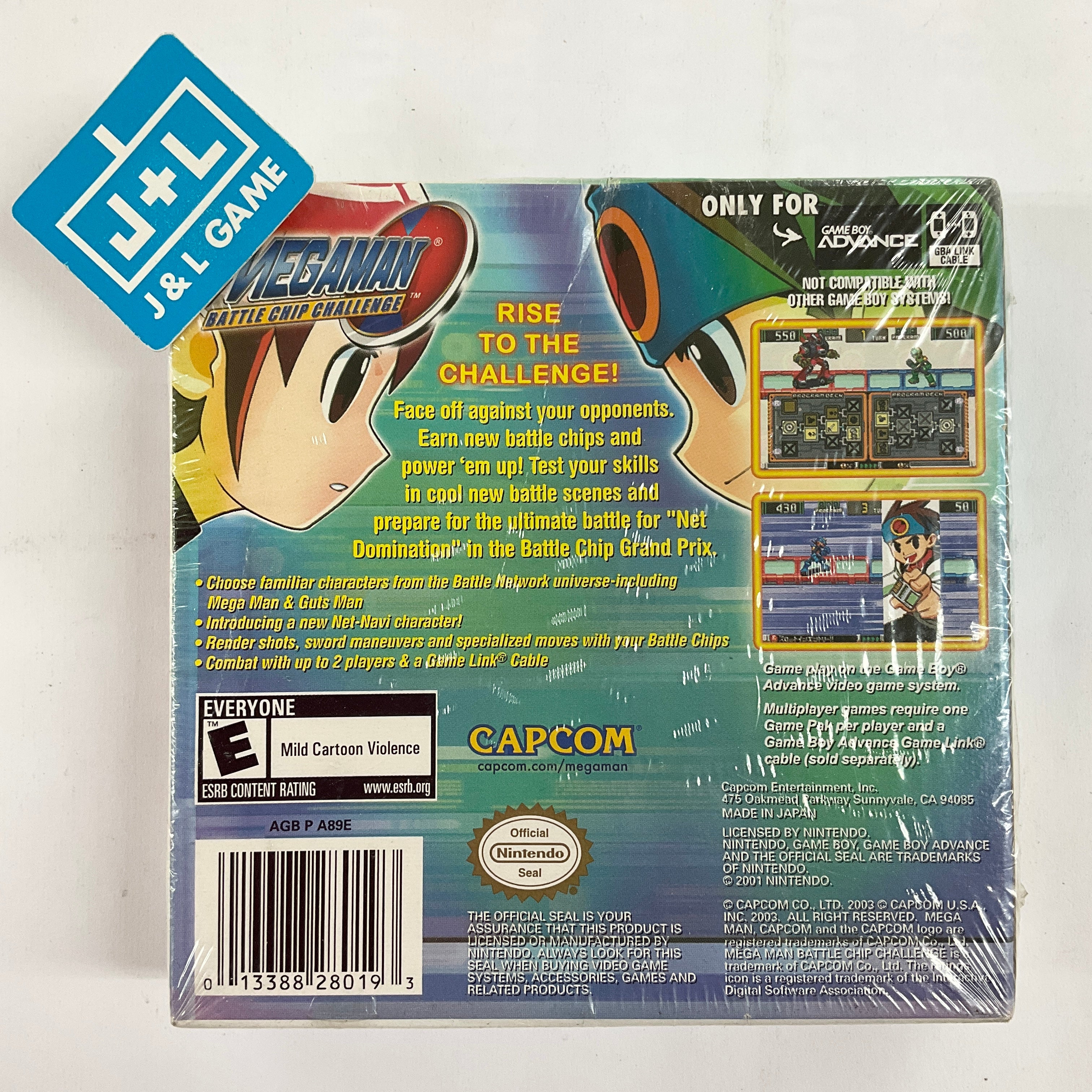 Mega Man: Battle Chip Challenge - (GBA) Game Boy Advance Video Games Capcom   