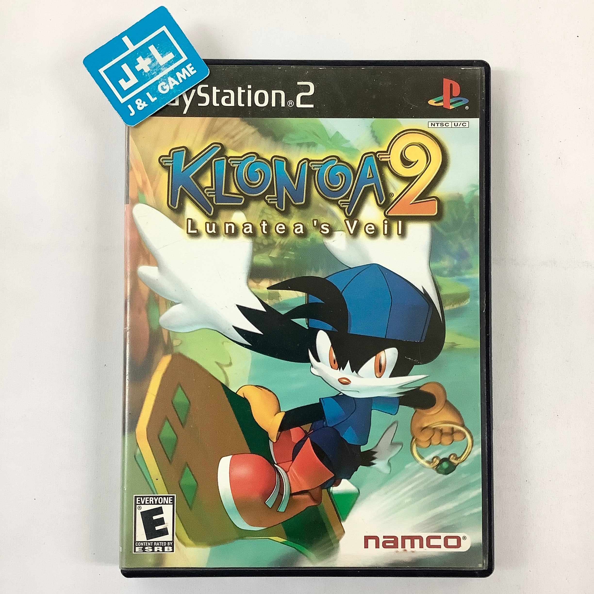 Klonoa 2: Lunatea's Veil - (PS2) PlayStation 2 [Pre-Owned] Video Games Namco   