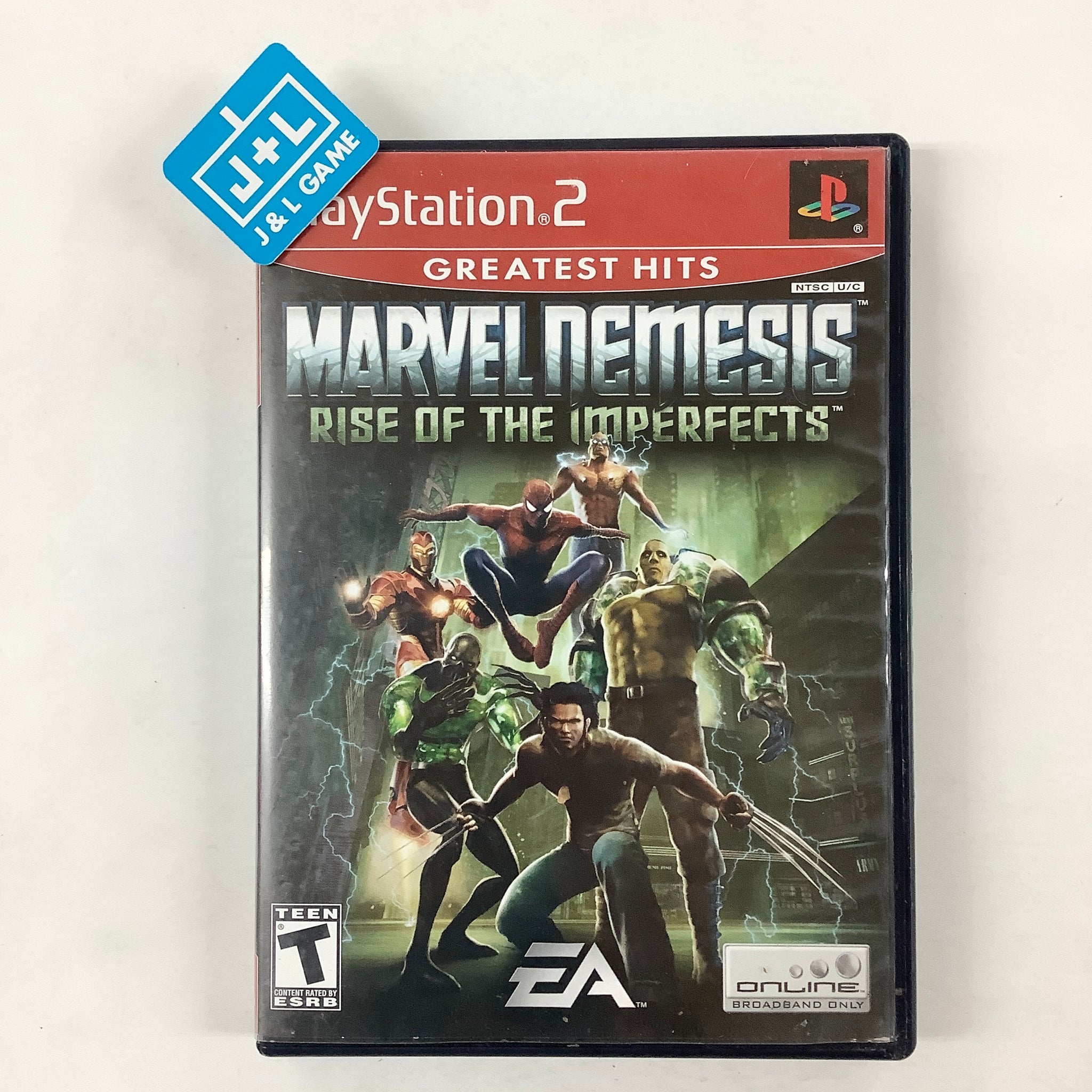 Marvel Nemesis: Rise of the Imperfects (Greatest Hits) - (PS2) PlaySta –  J&L Video Games New York City