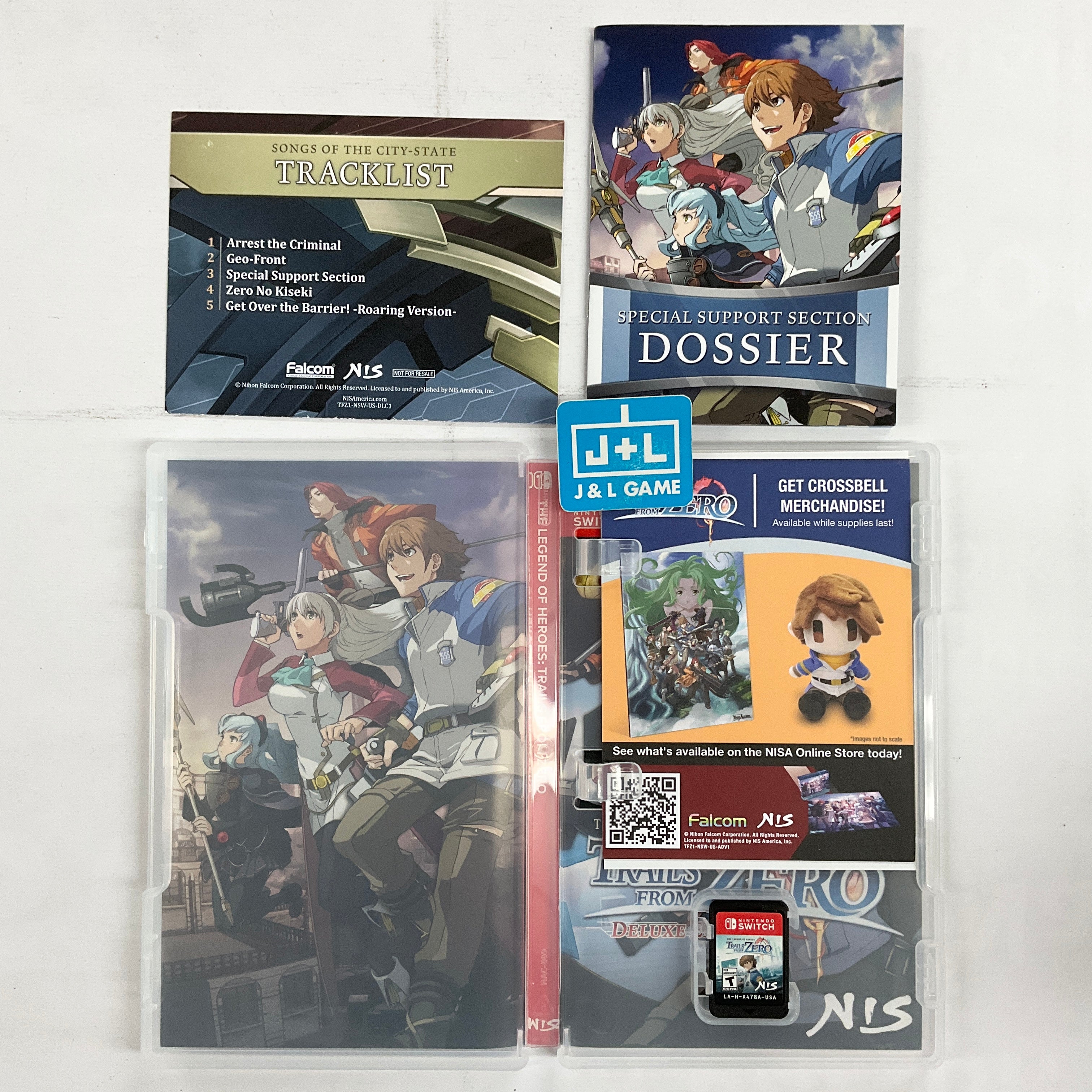 The Legend of Heroes: Trails From Zero - (NSW) Nintendo Switch [UNBOXING] Video Games NIS America   