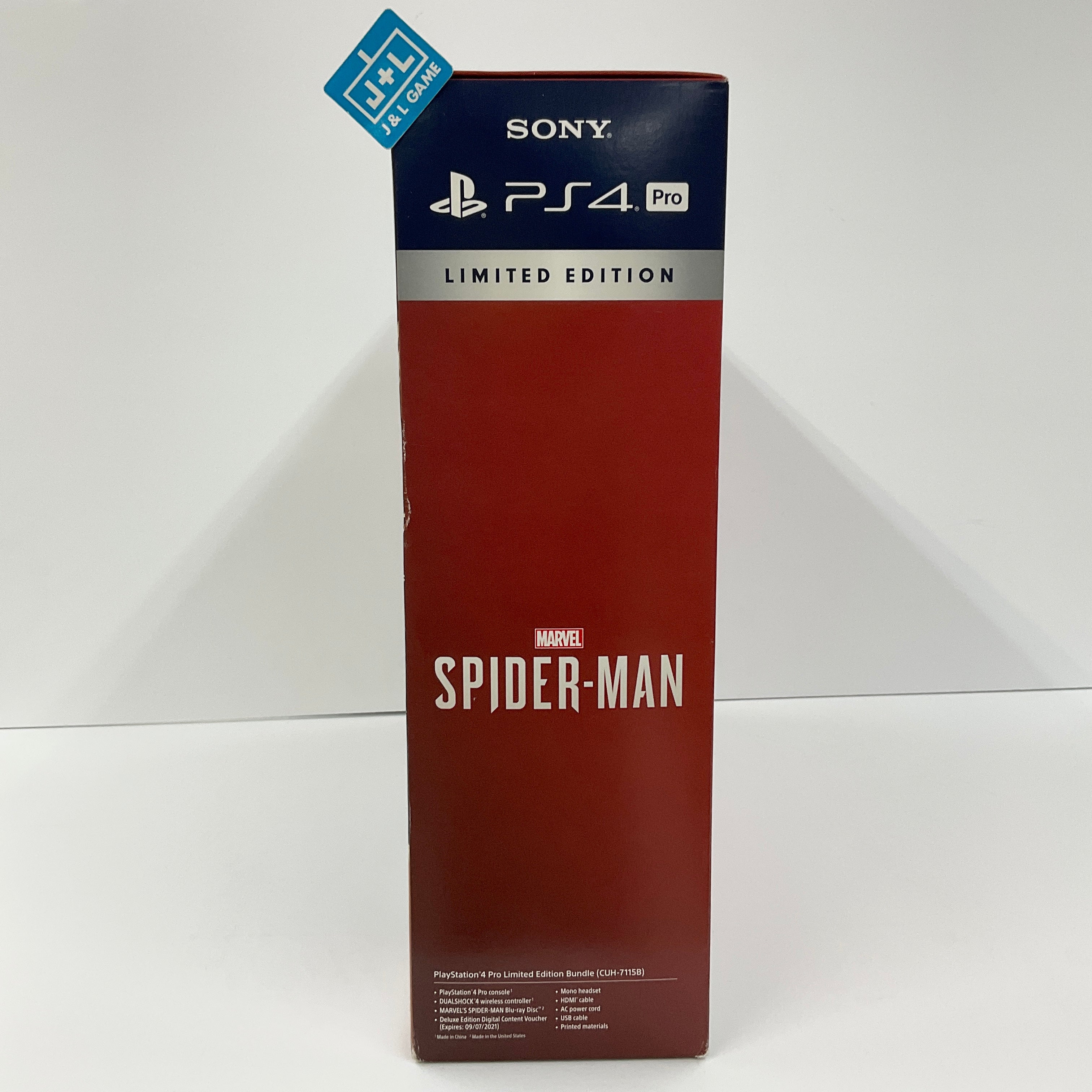SONY PlayStation 4 Pro 1TB Limited Edition Console (Marvel's Spider-Man Bundle) - (PS4) PlayStation 4 Consoles Sony   