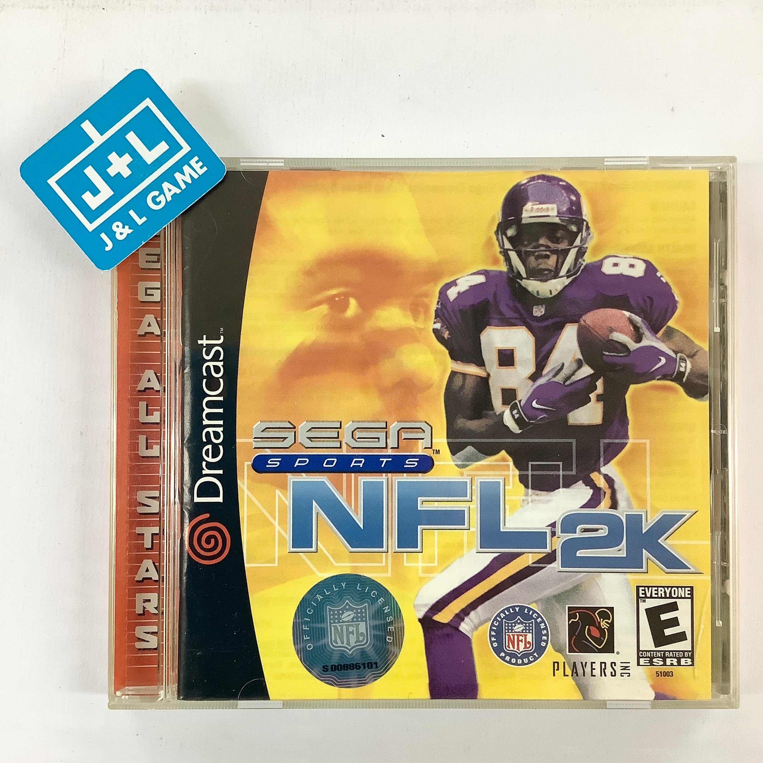 NFL 2K (Sega All Stars) - (DC) SEGA Dreamcast [Pre-Owned] Video Games Sega   