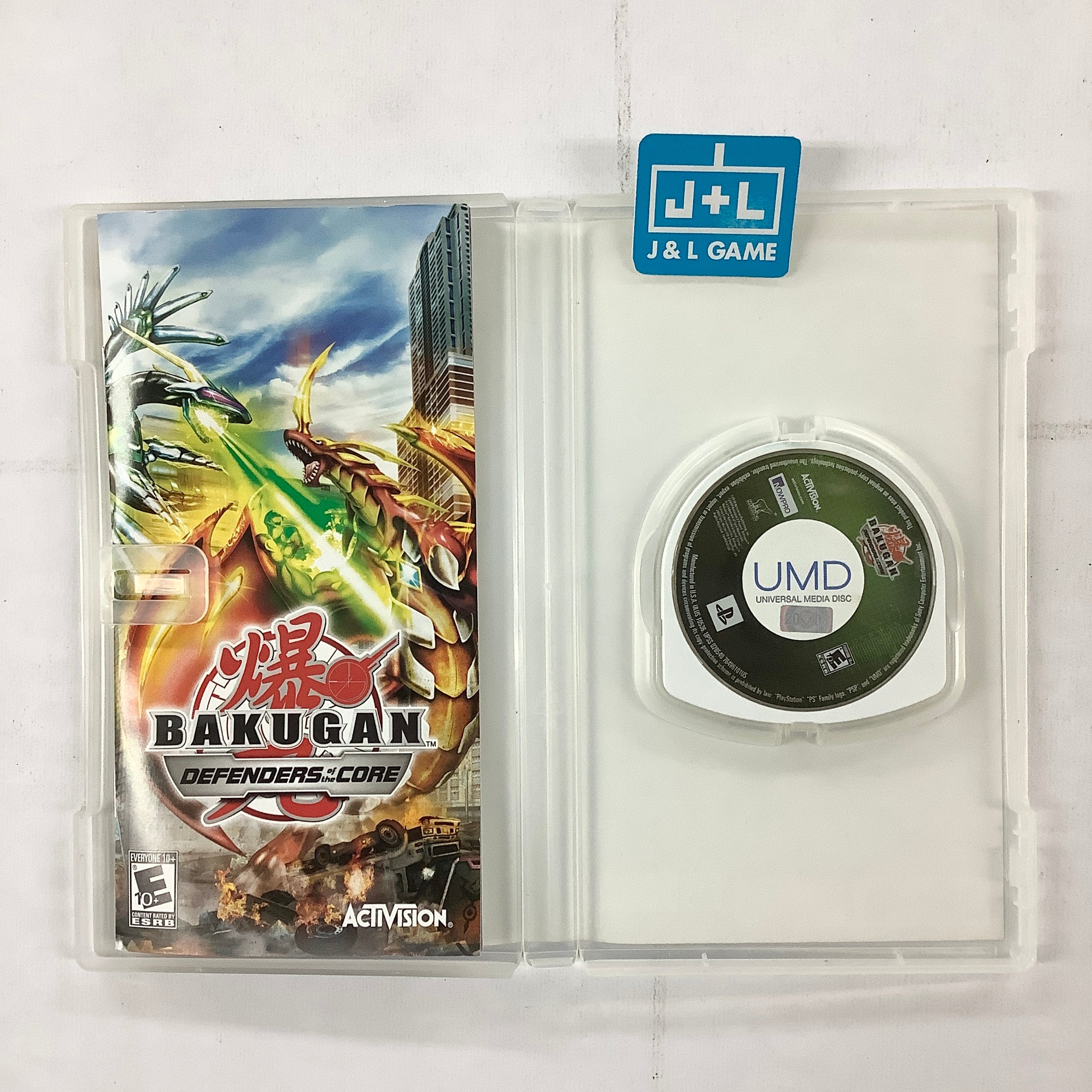 Bakugan Defenders of the Core - Sony PSP [Pre-Owned] Video Games Activision   