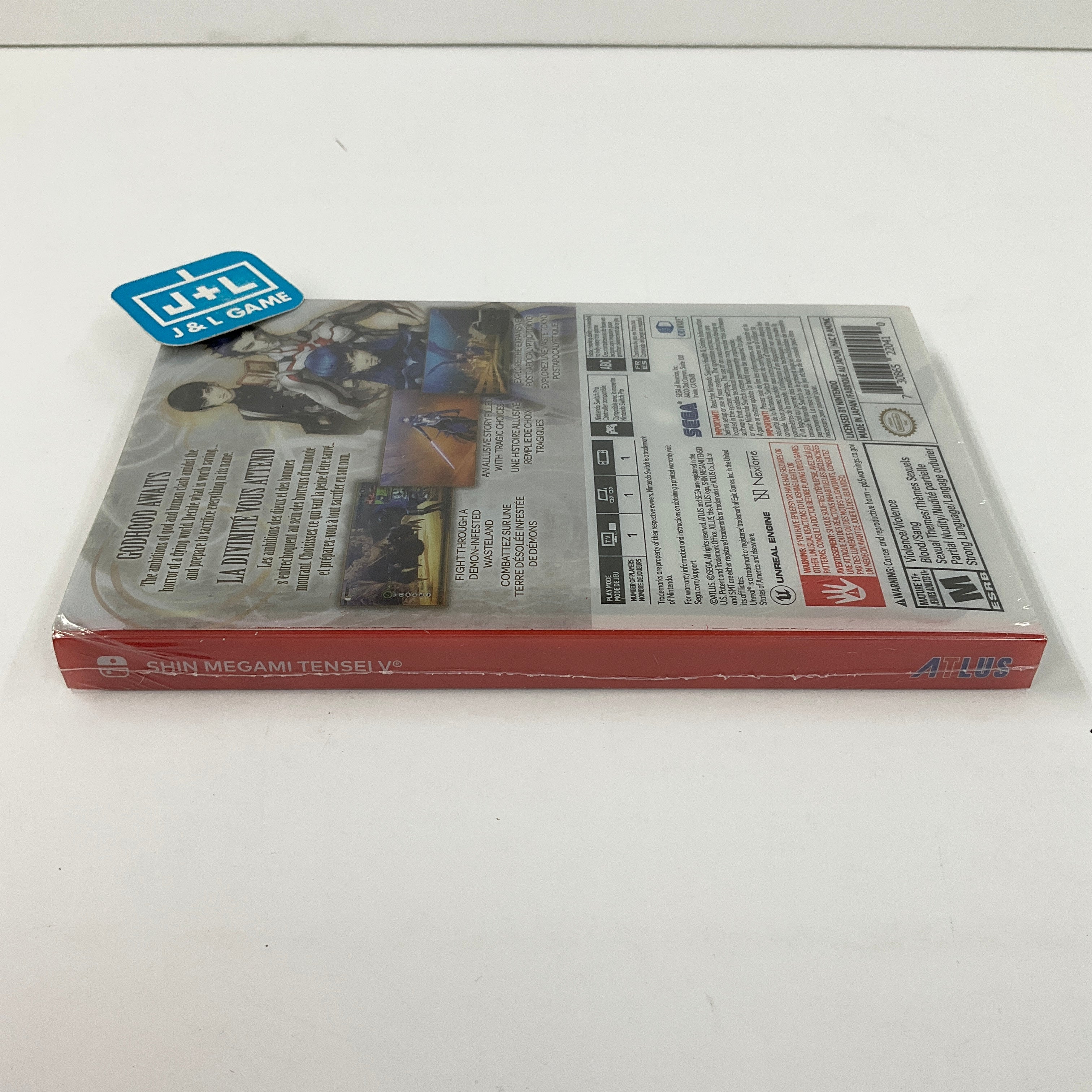 Shin Megami Tensei V: Steelbook Launch Edition - (NSW) Nintendo Switch Video Games SEGA   