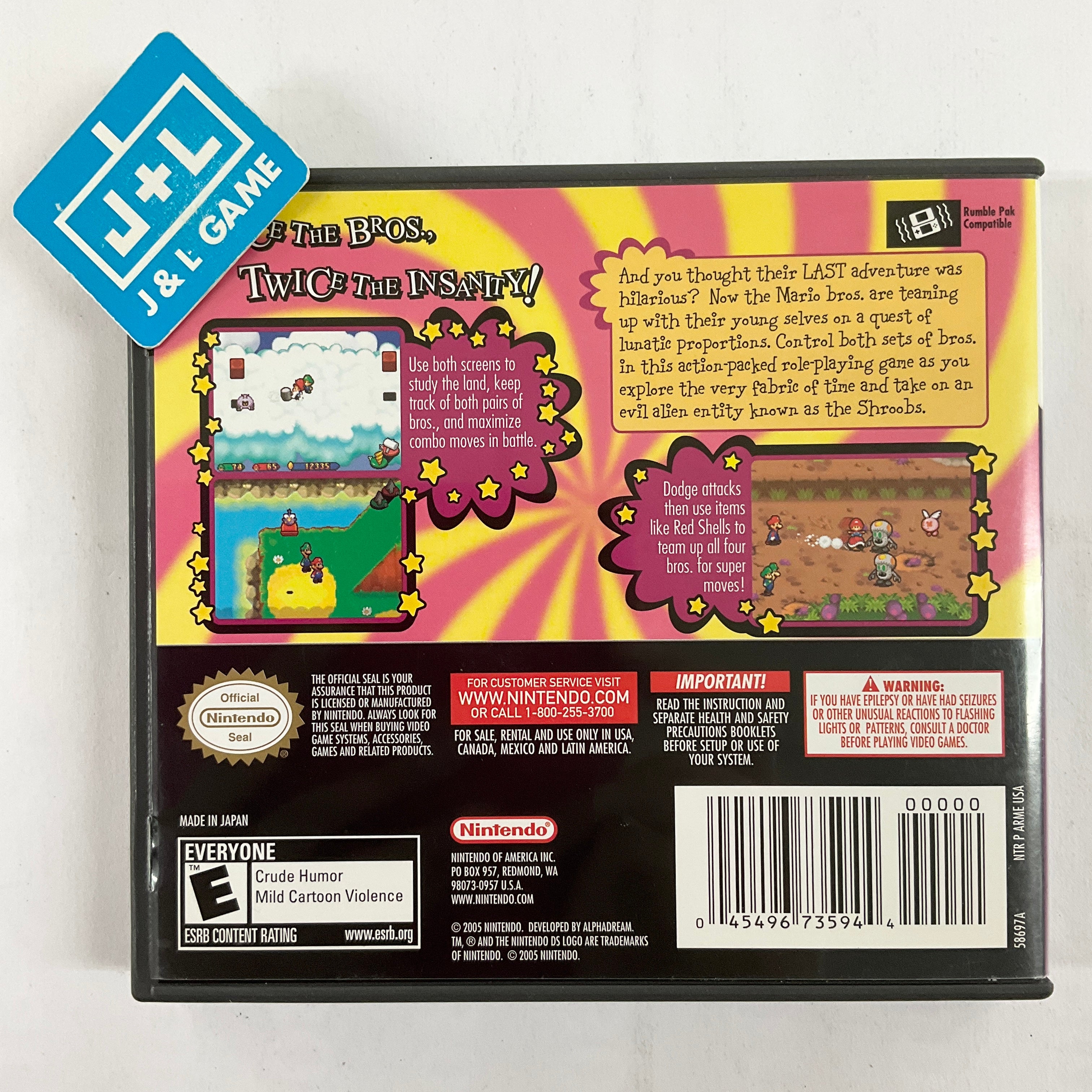 Mario & Luigi: Partners in Time - (NDS) Nintendo DS [Pre