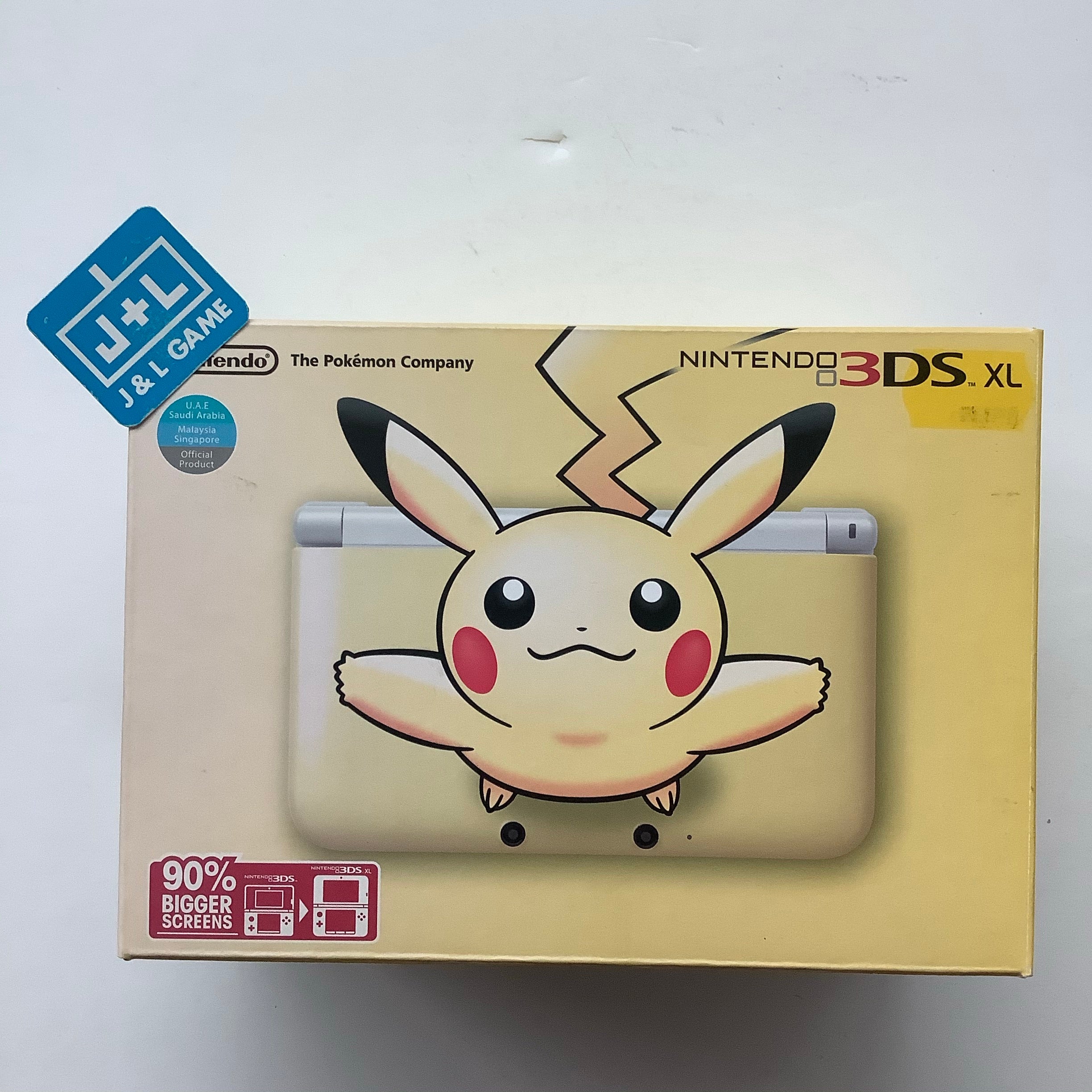 Nintendo 3DS XL Console ( Yellow Pikachu ) - (3DS) Nintendo 3DS ( World Edition ) Consoles Nintendo   