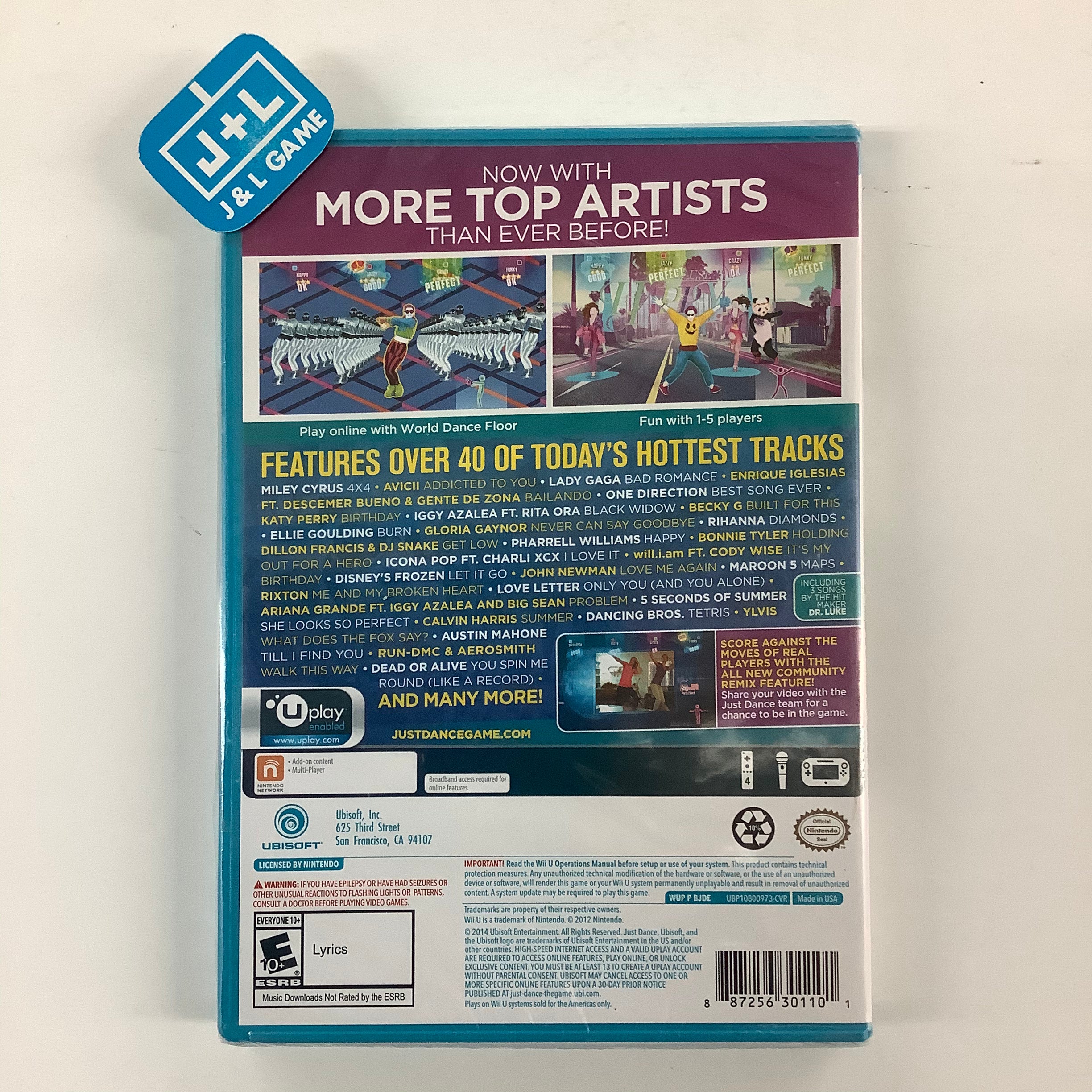 Just Dance 2015 - Nintendo Wii U Video Games Ubisoft   