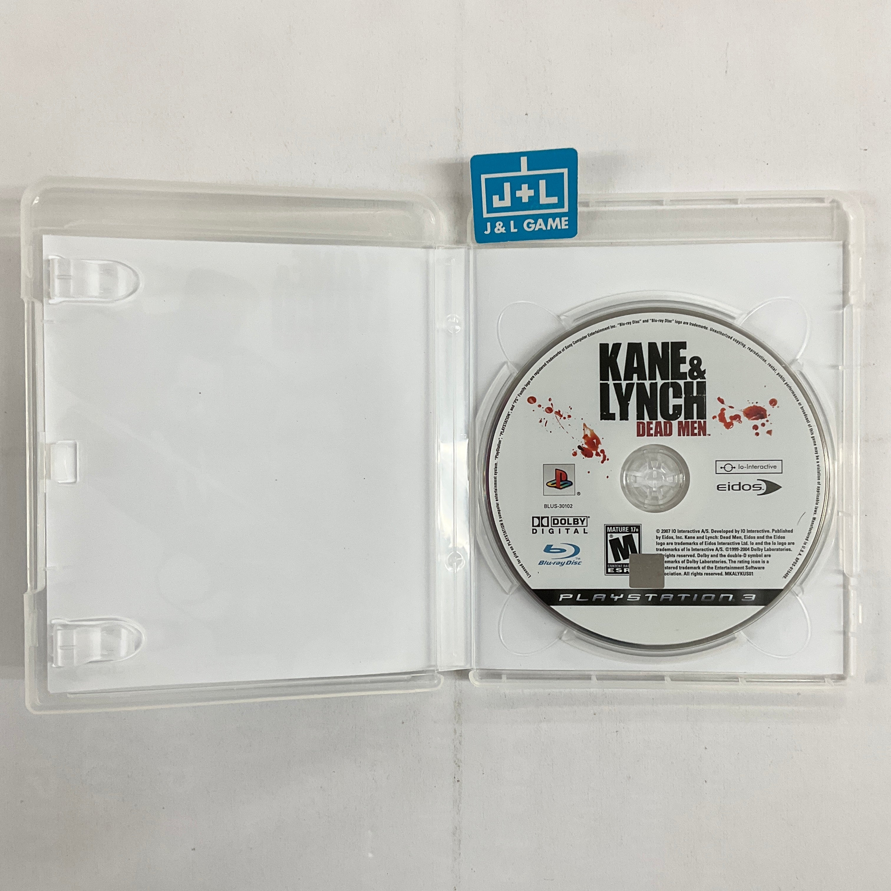 Kane & Lynch: Dead Men - (PS3) PlayStation 3 [Pre-Owned] Video Games Eidos Interactive   