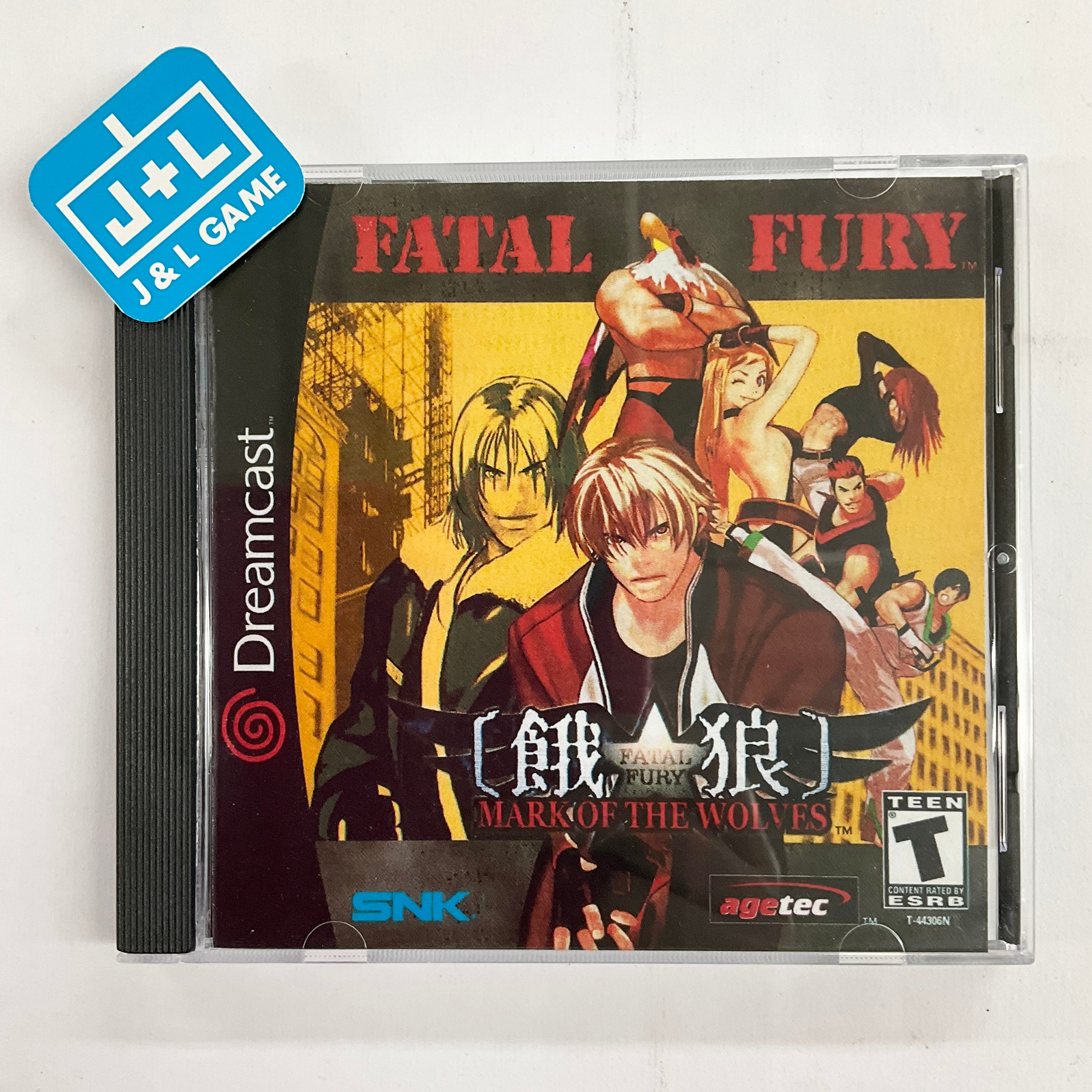 Fatal Fury: Mark of the Wolves - (DC) SEGA Dreamcast [Pre-Owned] Video Games Agetec   