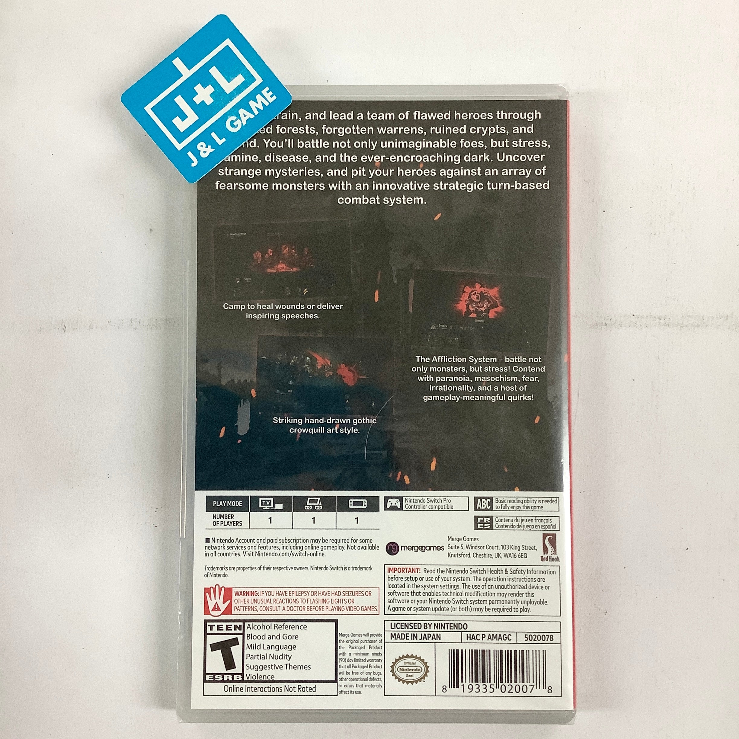 Darkest Dungeon: Ancestral Edition - (NSW) Nintendo Switch Video Games Merge Games   