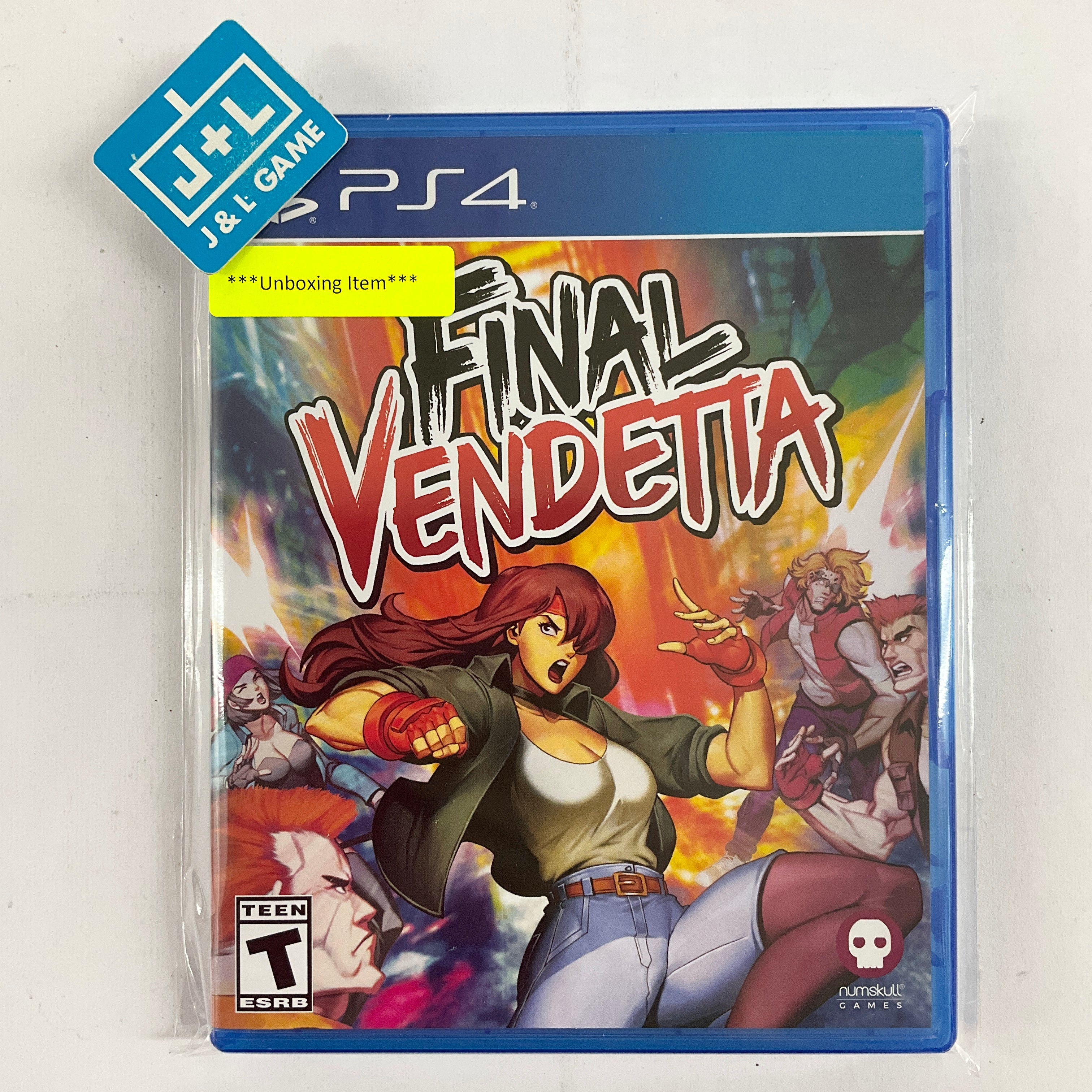 Final Vendetta - (PS4) PlayStation 4 [UNBOXING] Video Games Limited Run Games   