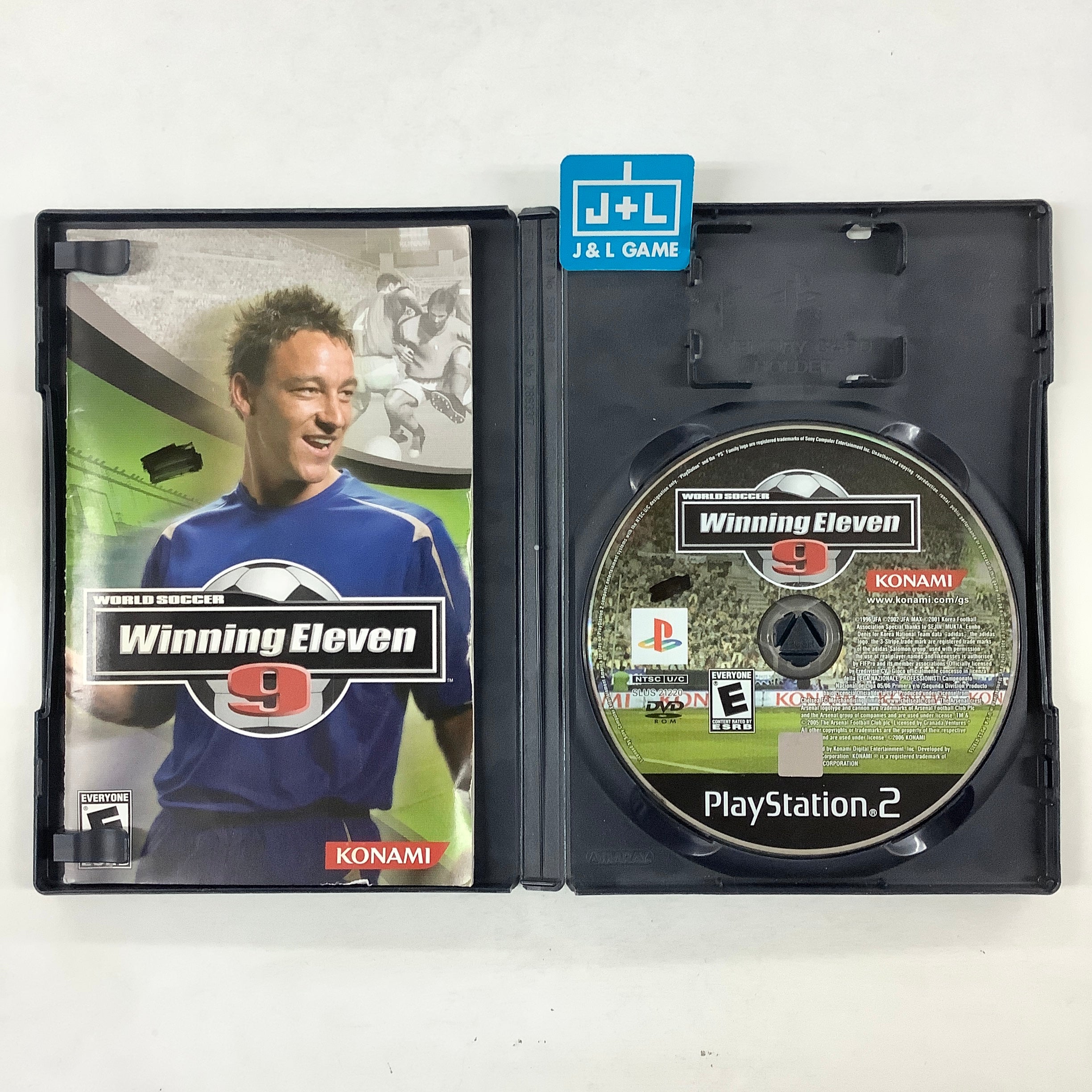 World Soccer Winning Eleven 9 - (PS2) PlayStation 2 [Pre-Owned] Video Games Konami   