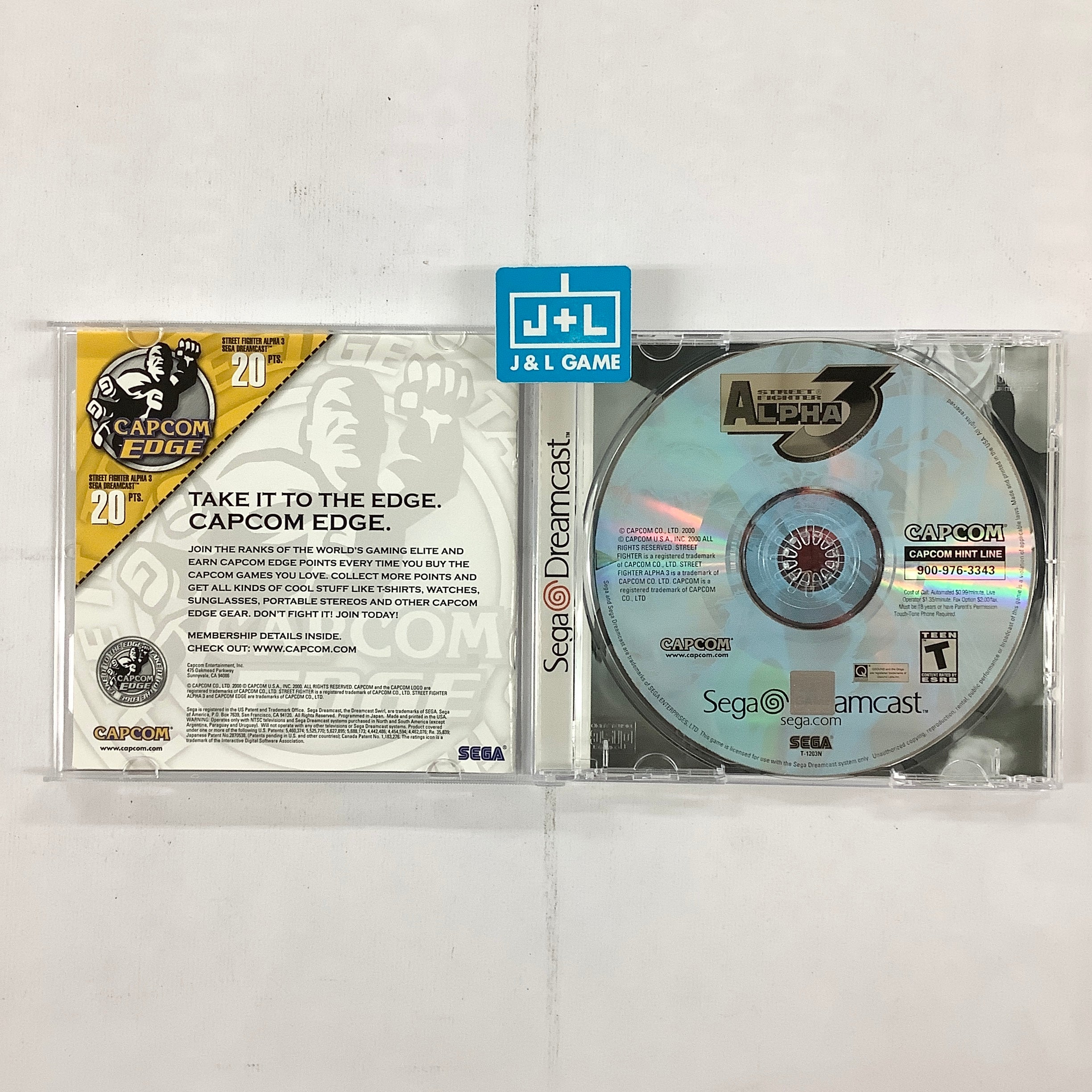 Street Fighter Alpha 3 - (DC) SEGA Dreamcast [Pre-Owned] Video Games Capcom   