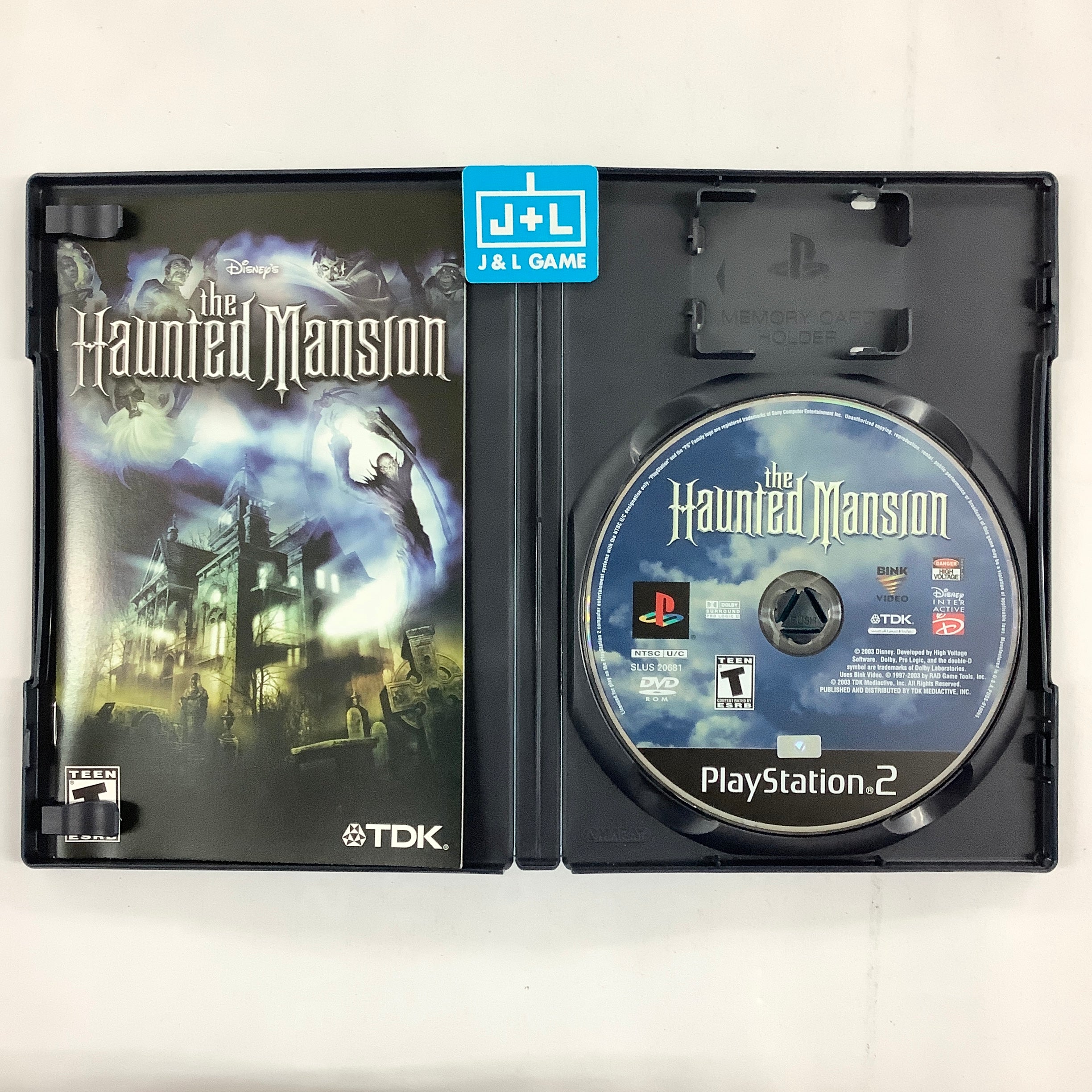 The Haunted Mansion - (PS2) PlayStation 2 [Pre-Owned] Video Games TDK Mediactive   