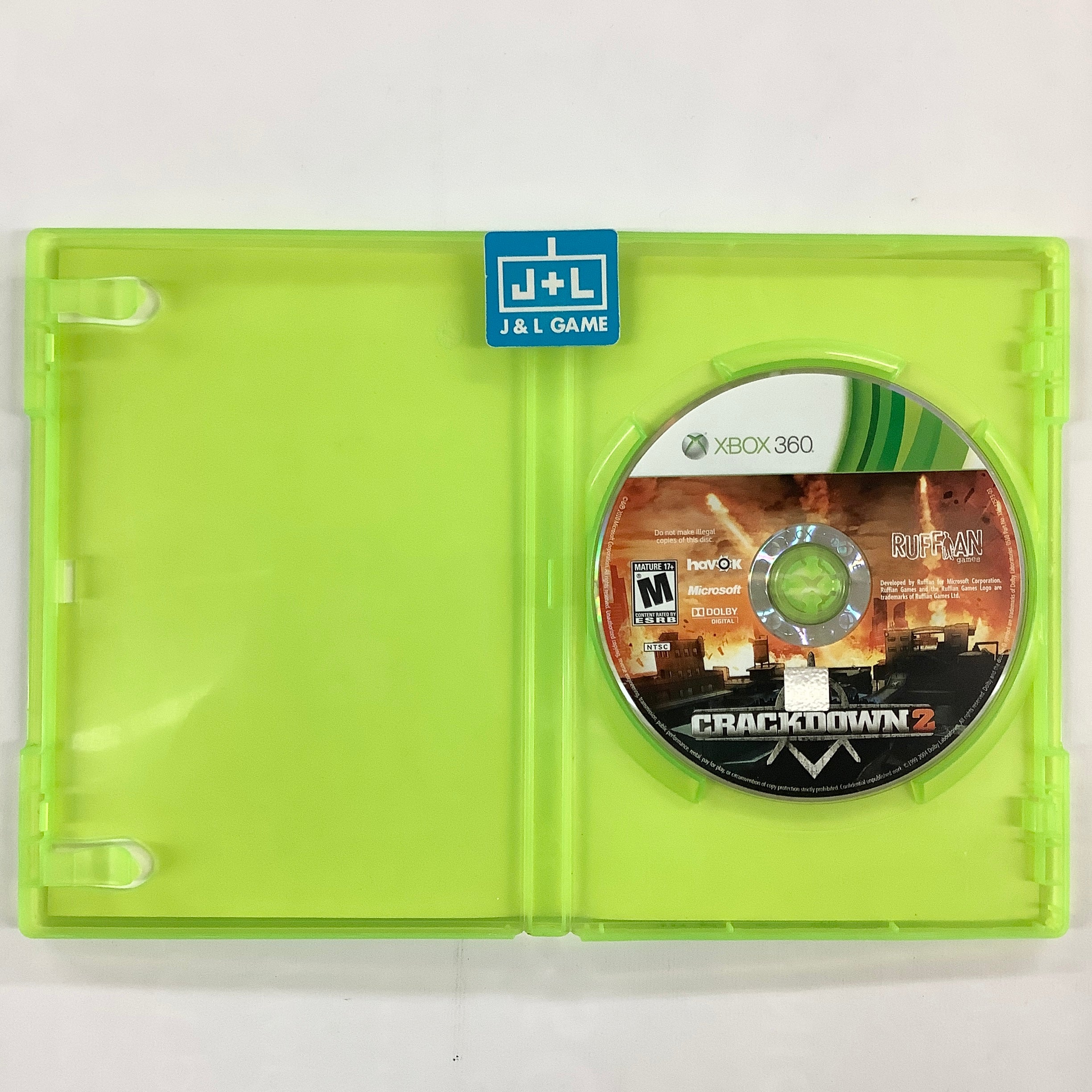 Crackdown 2 - Xbox 360 [Pre-Owned] Video Games Microsoft Game Studios   